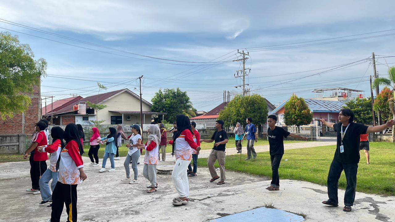 Senam pagi setiap hari minggu bersama warga RT 26