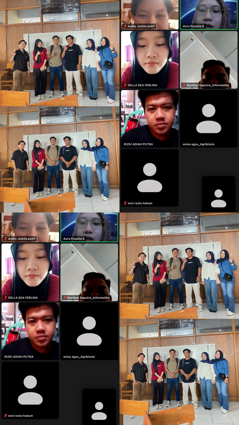 PERTEMUAN  PERTAMA DAN  ZOOM  DPL DAN MAHASISWA  KELOMPOK 20