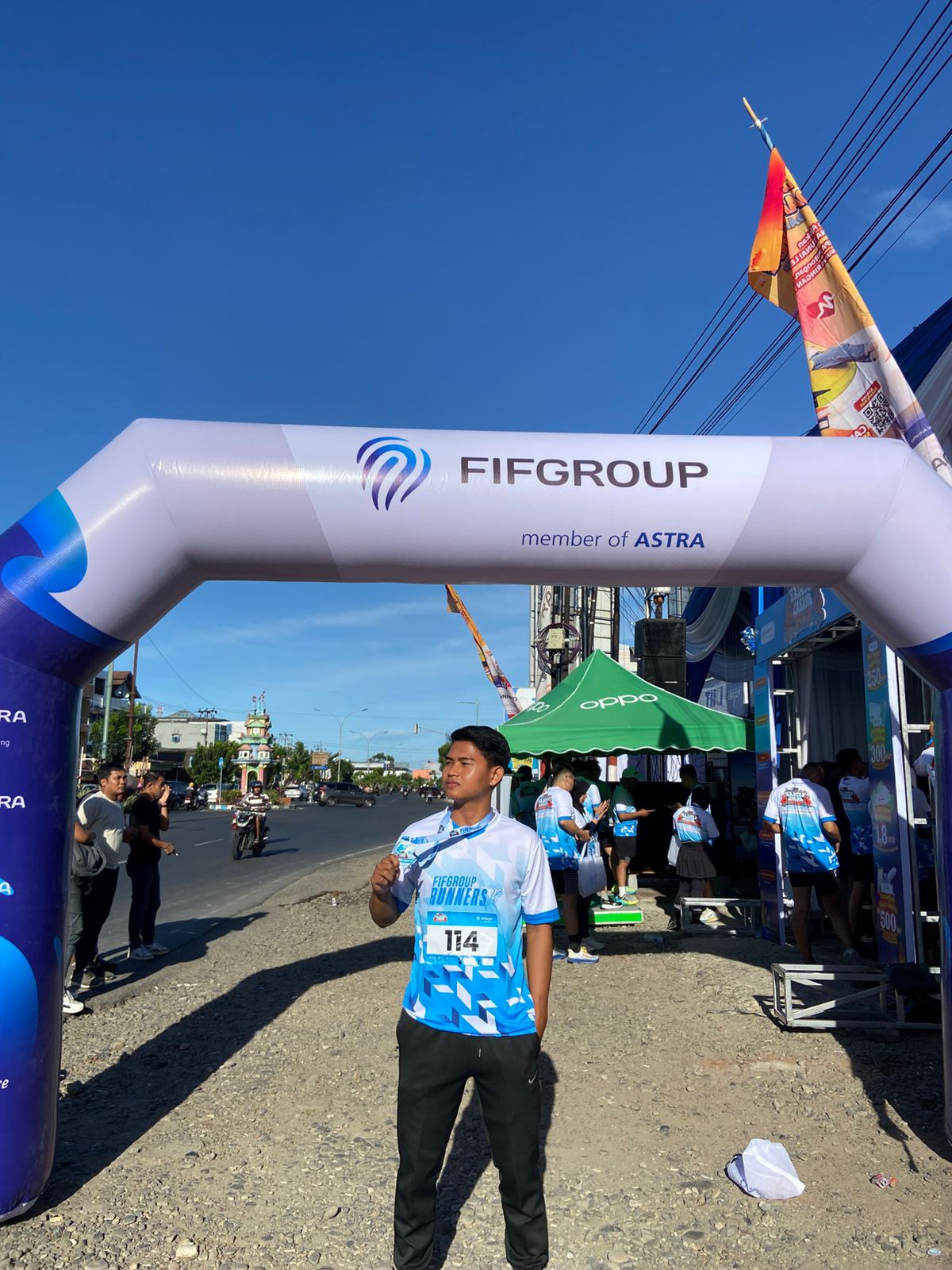Memeriahkan funrun fifgrup bengkulu