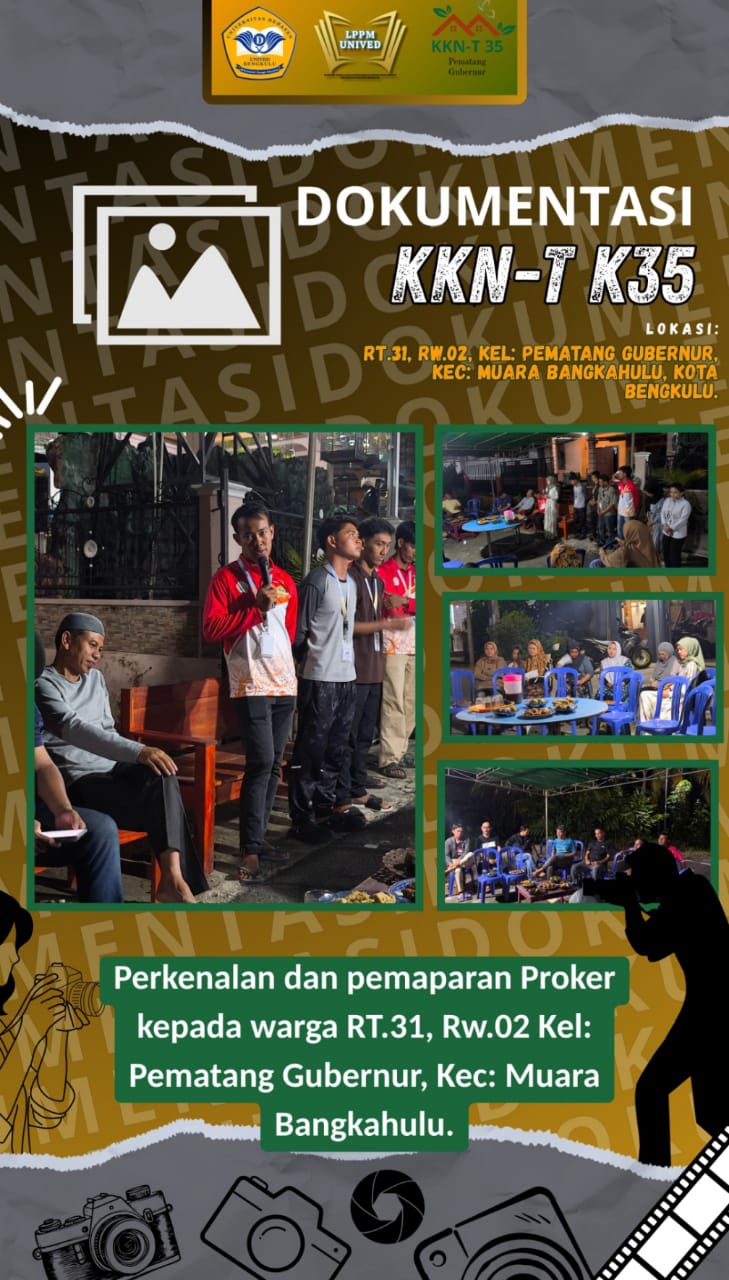 Perkenalan dengan masyarakat