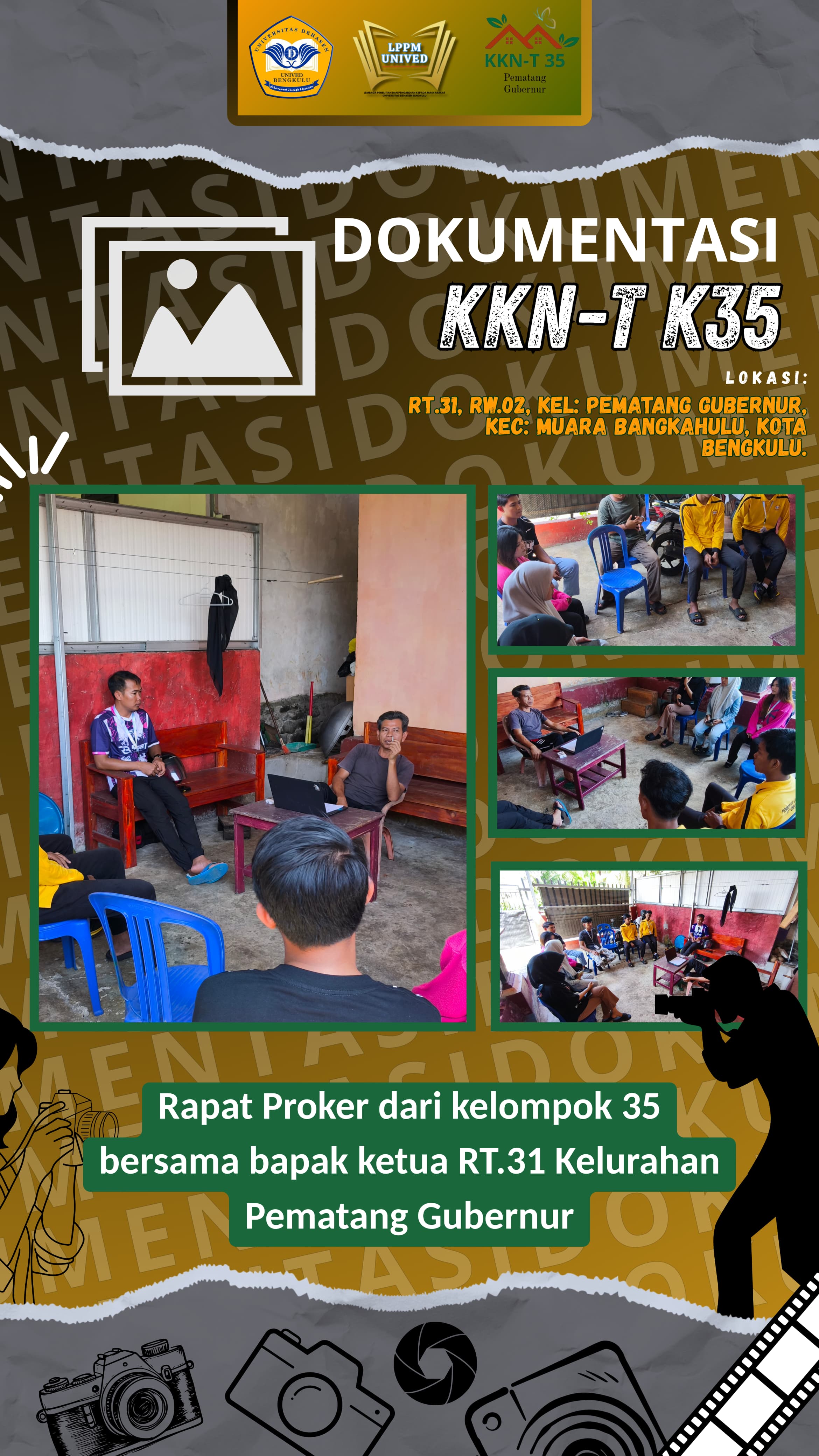 Diskusi peroker dengan pak rt 31