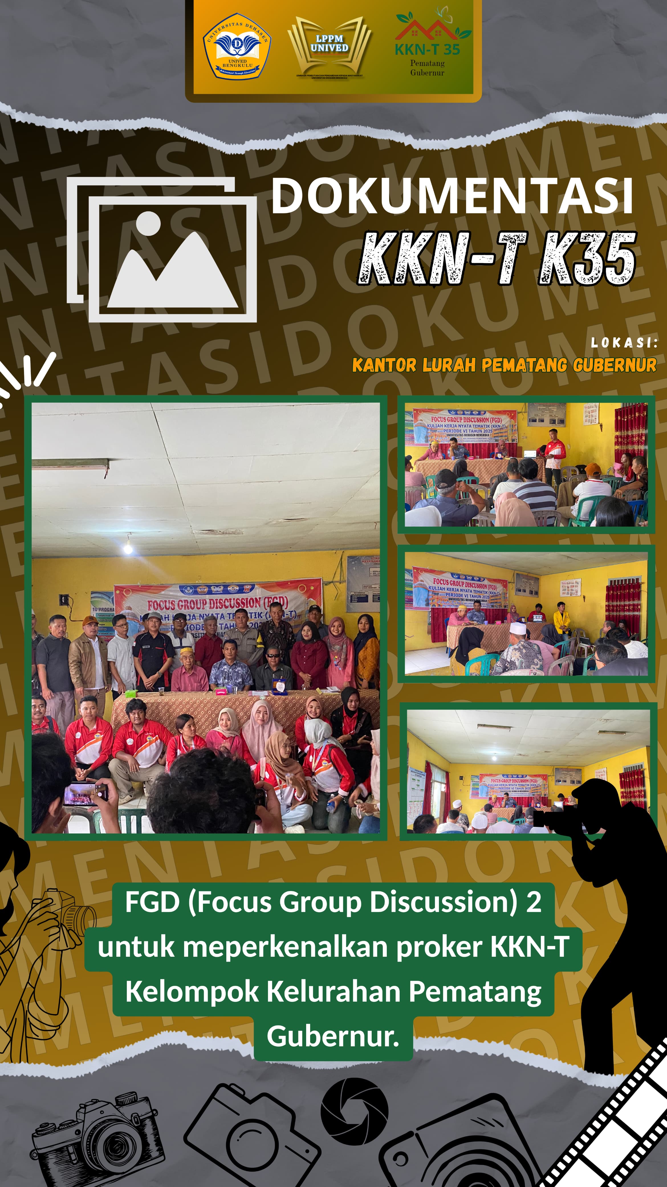 Fgd ke 2 di kantor lurah