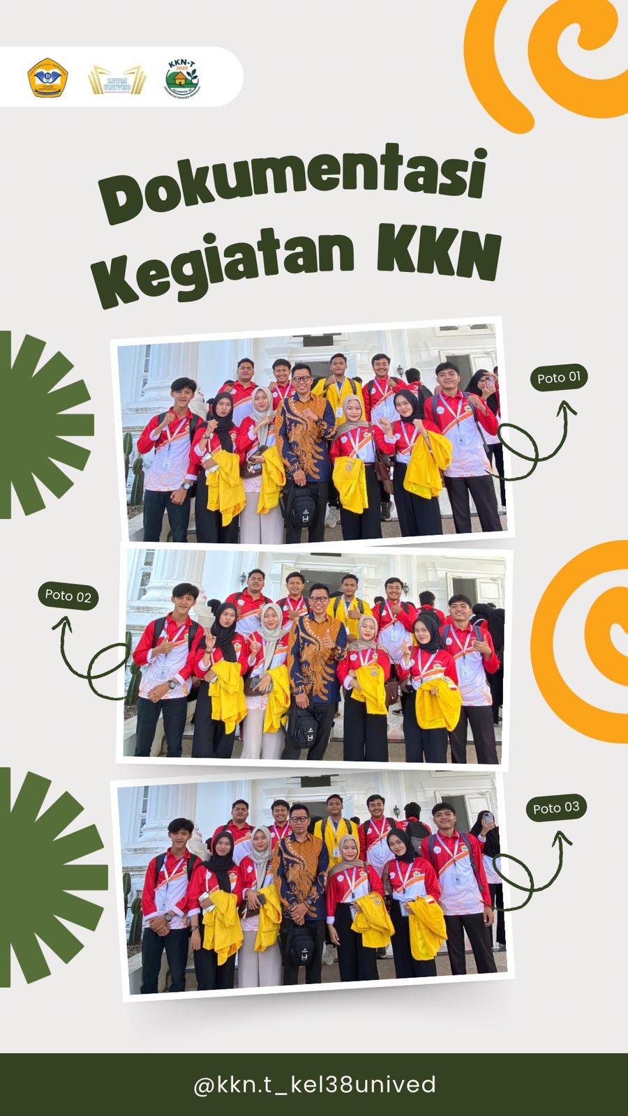 Pelepasan peserta KKN-T