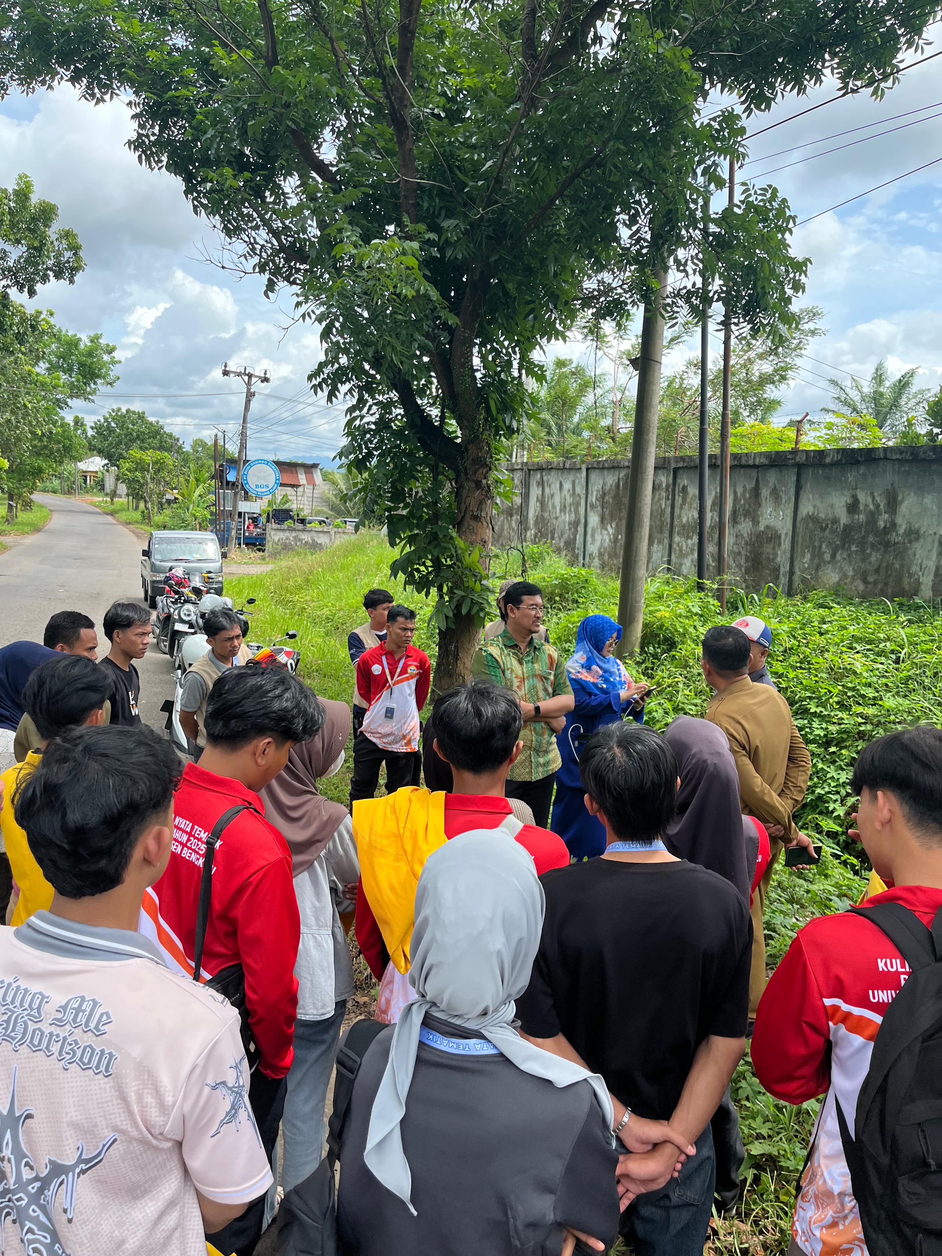 SURVEI LOKASI UNTUK PEMBUATAN TAMAN