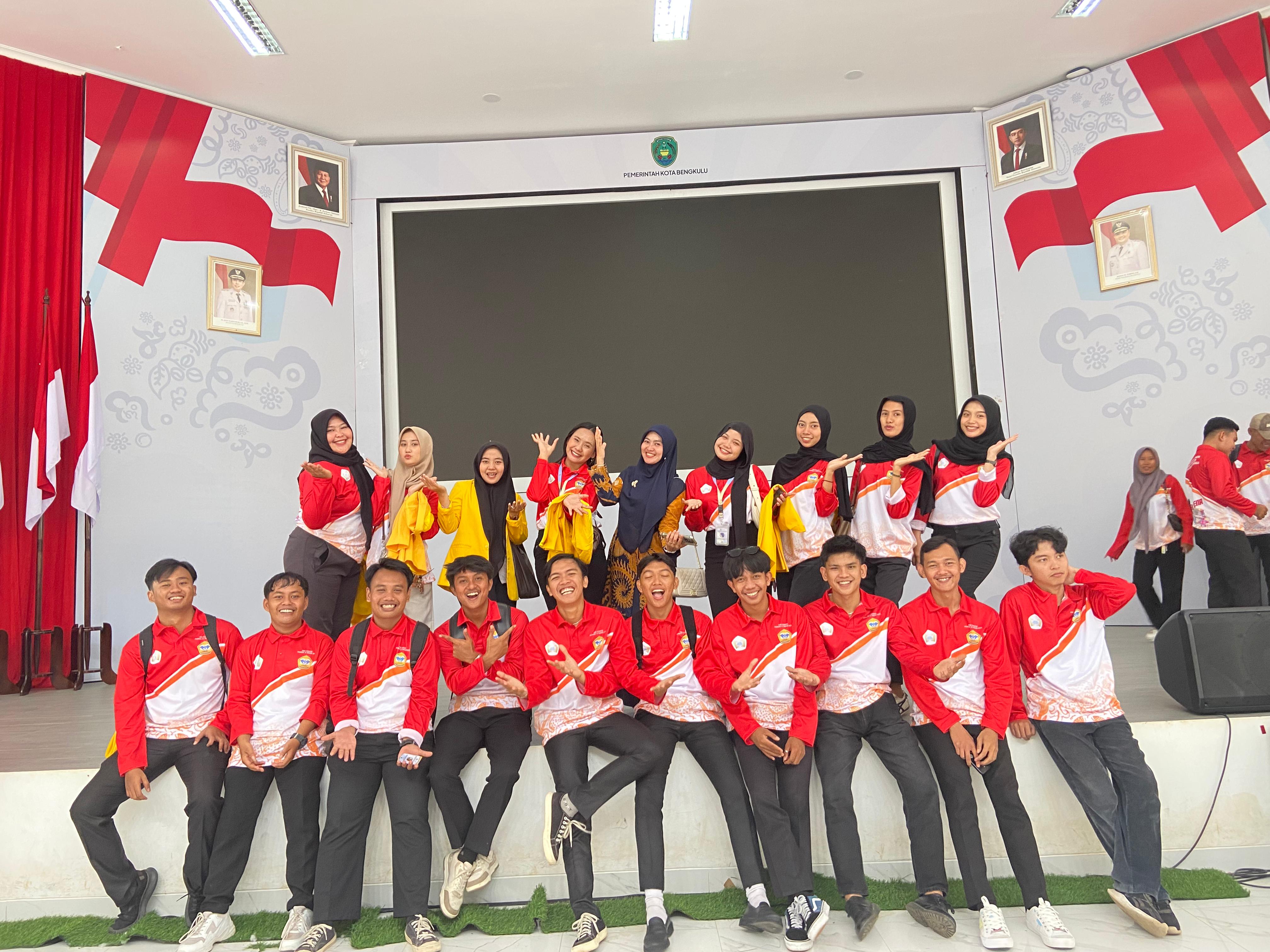 Pembukaan kkn di sebakul gedung merah putih