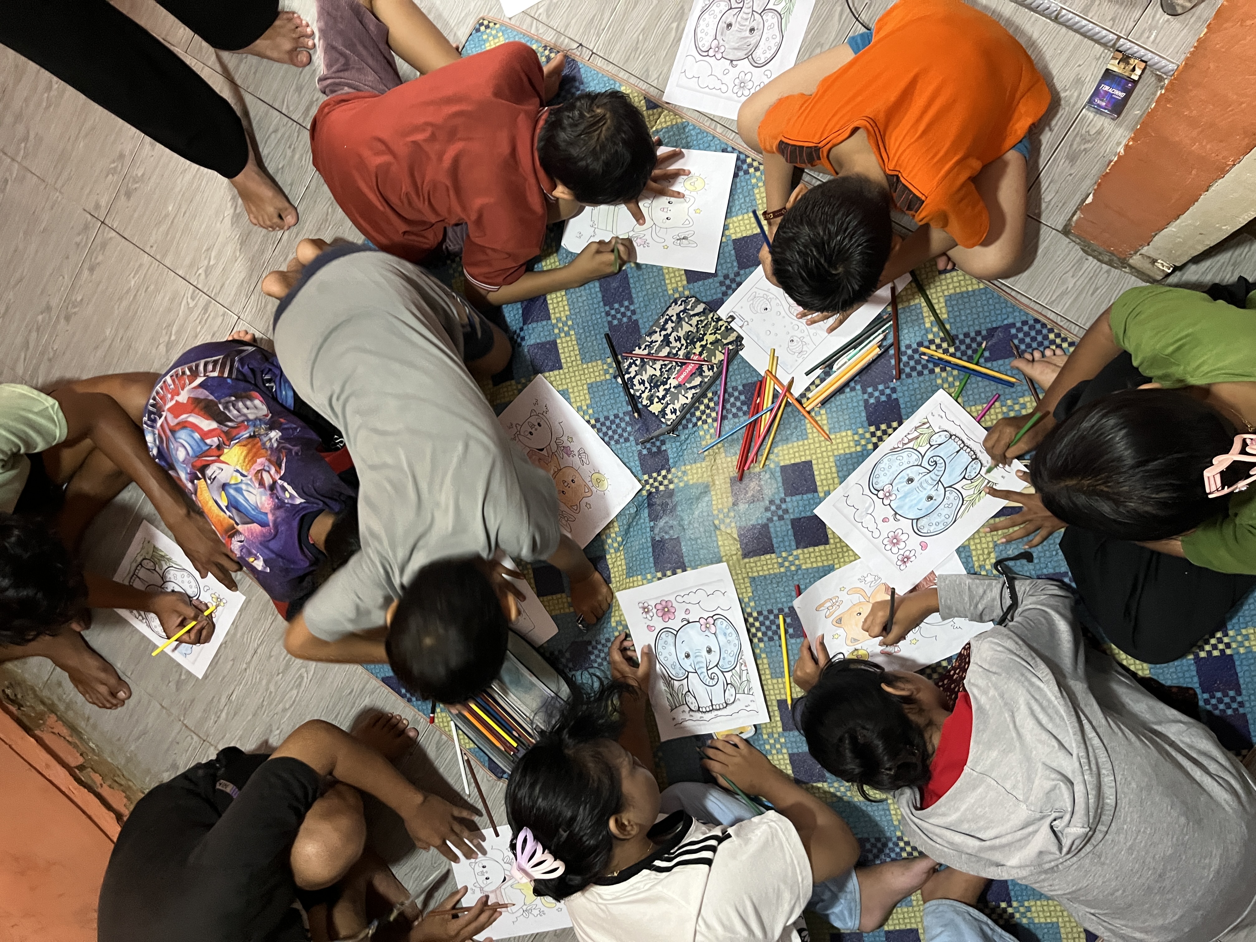 Lomba mewarnai anak”rt12 penurunan