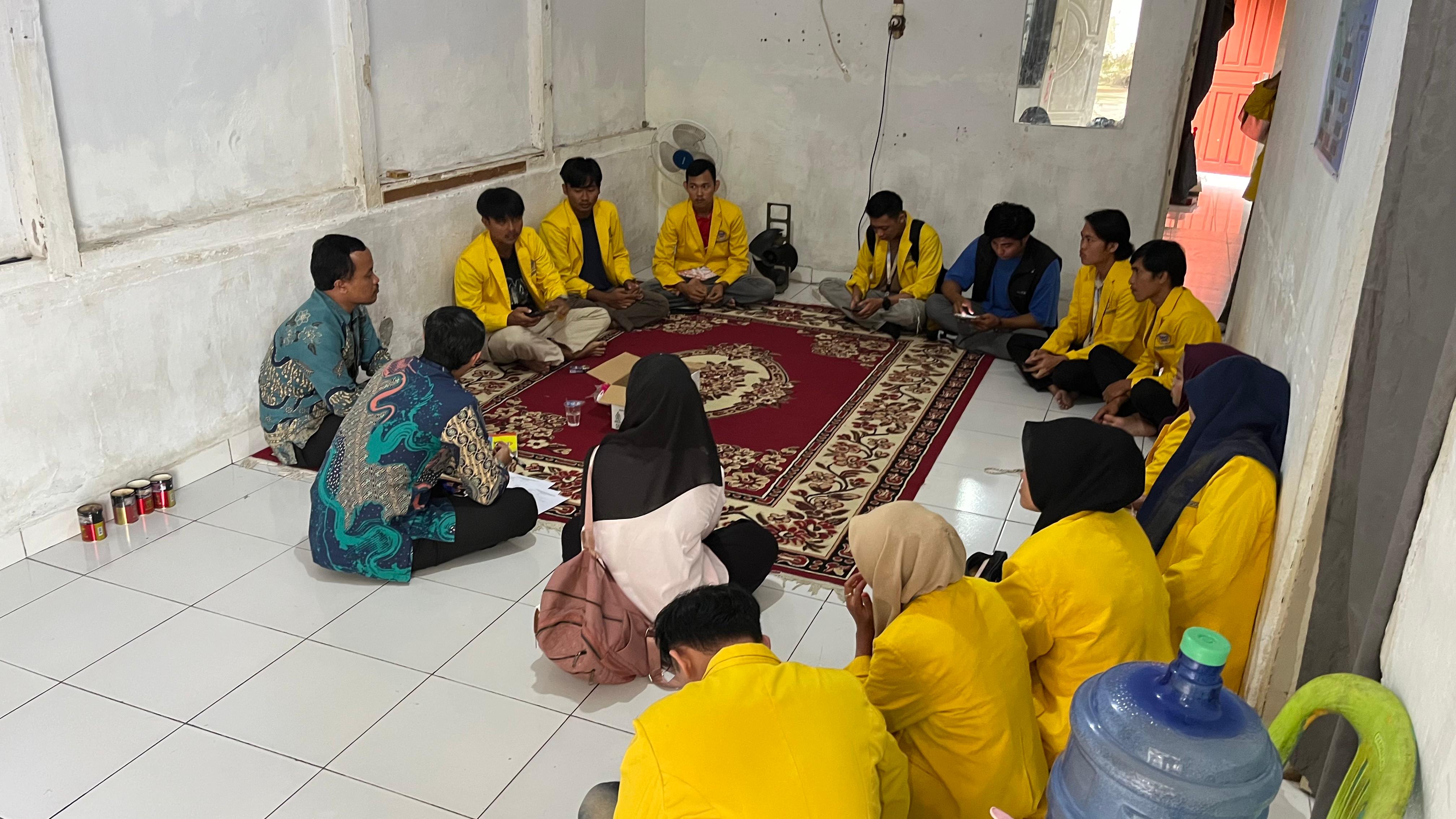 Monitoring bersama tim lppm di posko 50 anggut bawah