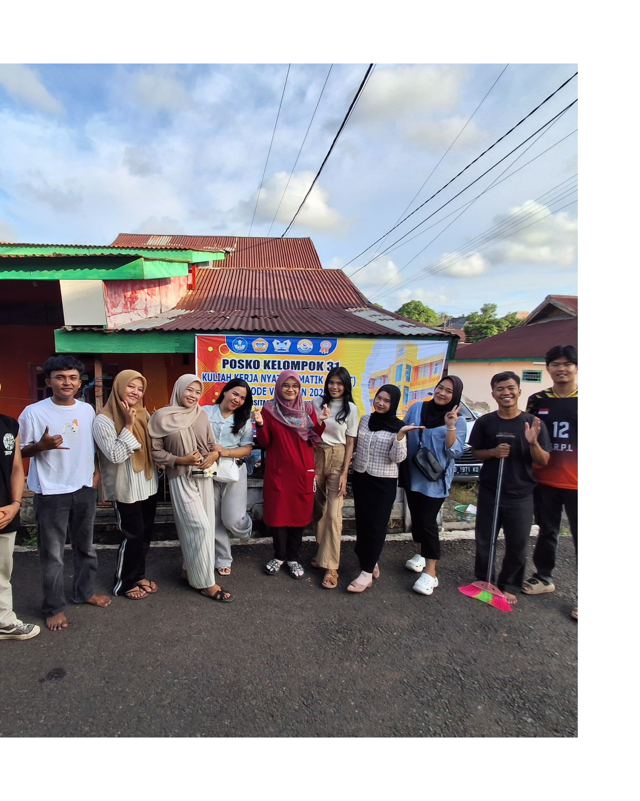 pengantaran DPL ke posko