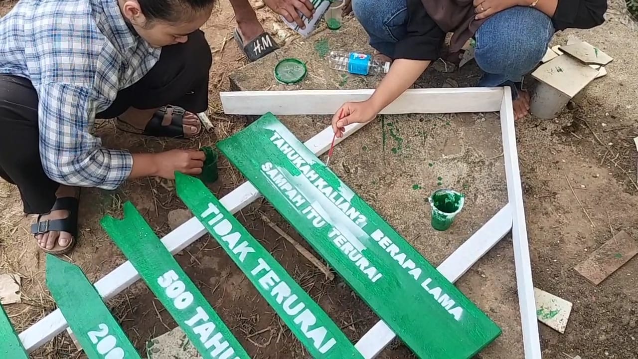 pembuatan proker papan edukasi 