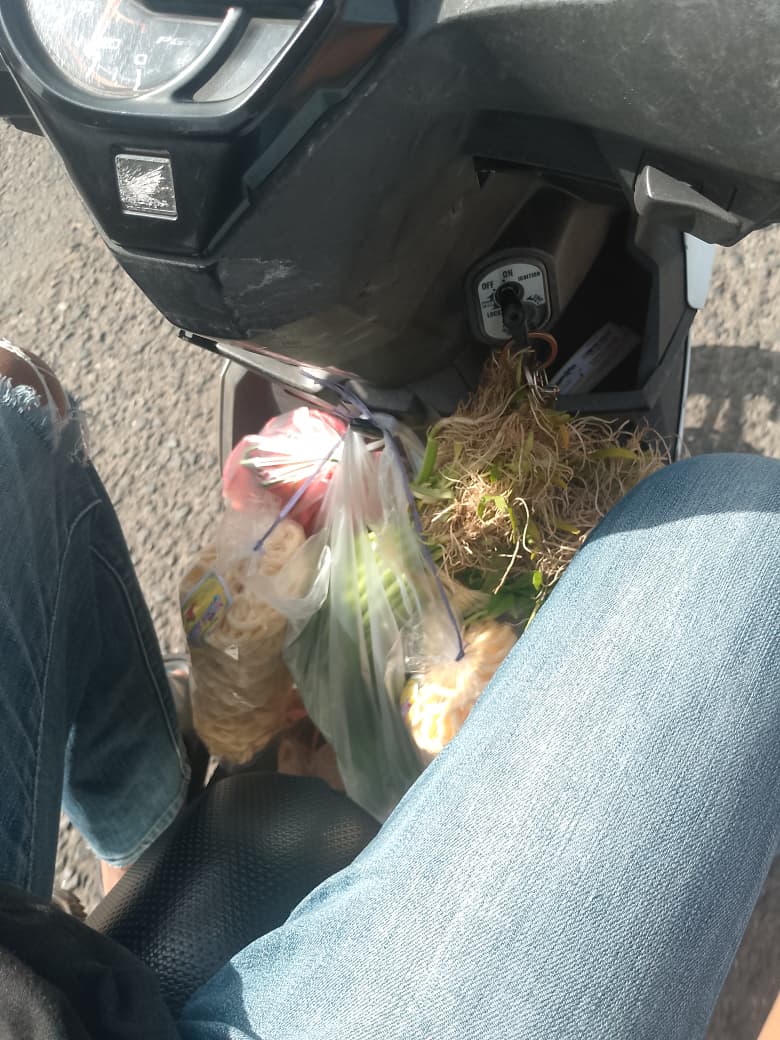 Belanja bahan masak ke pasar