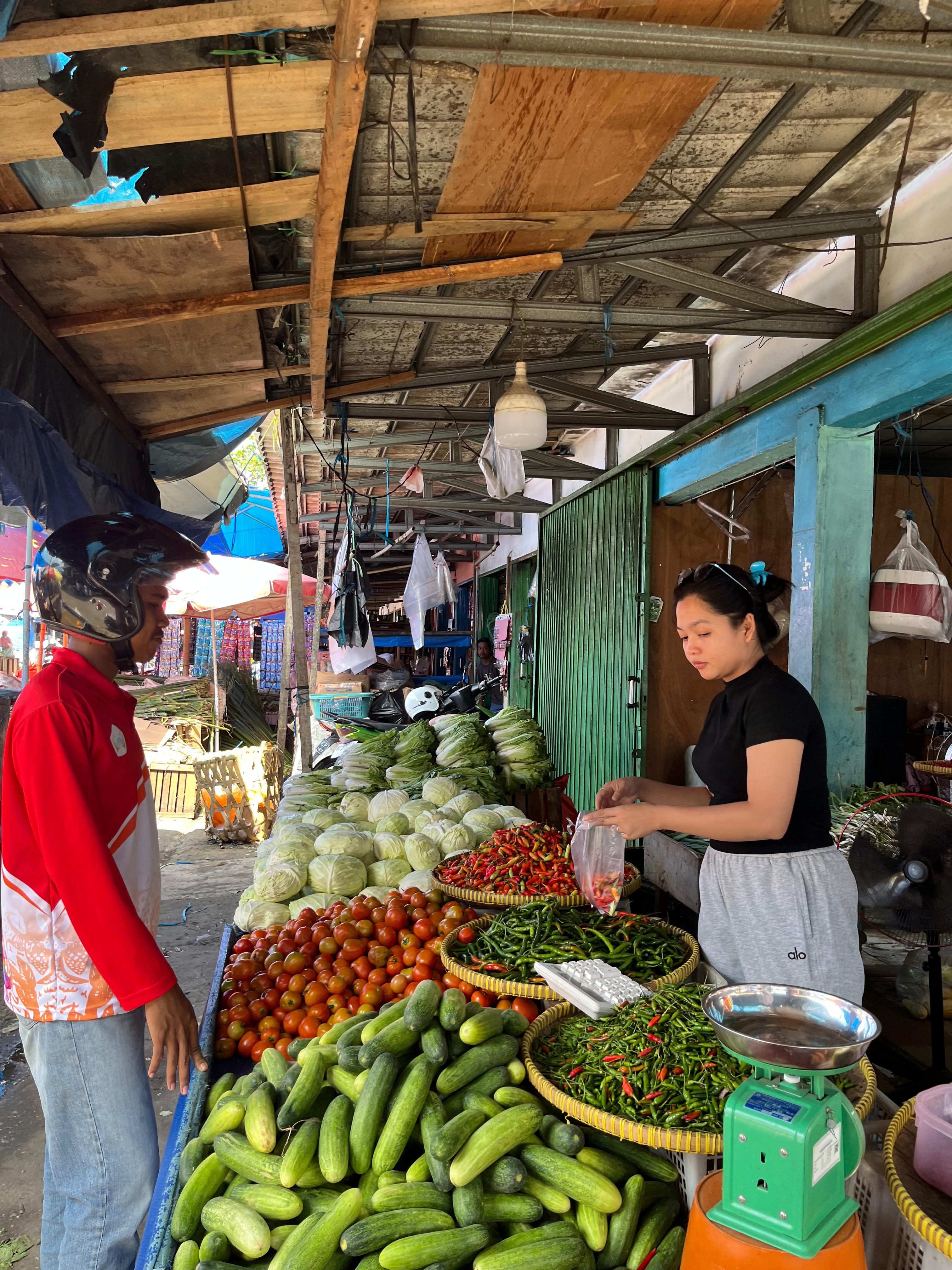 Belanja keperluan masak hari ini