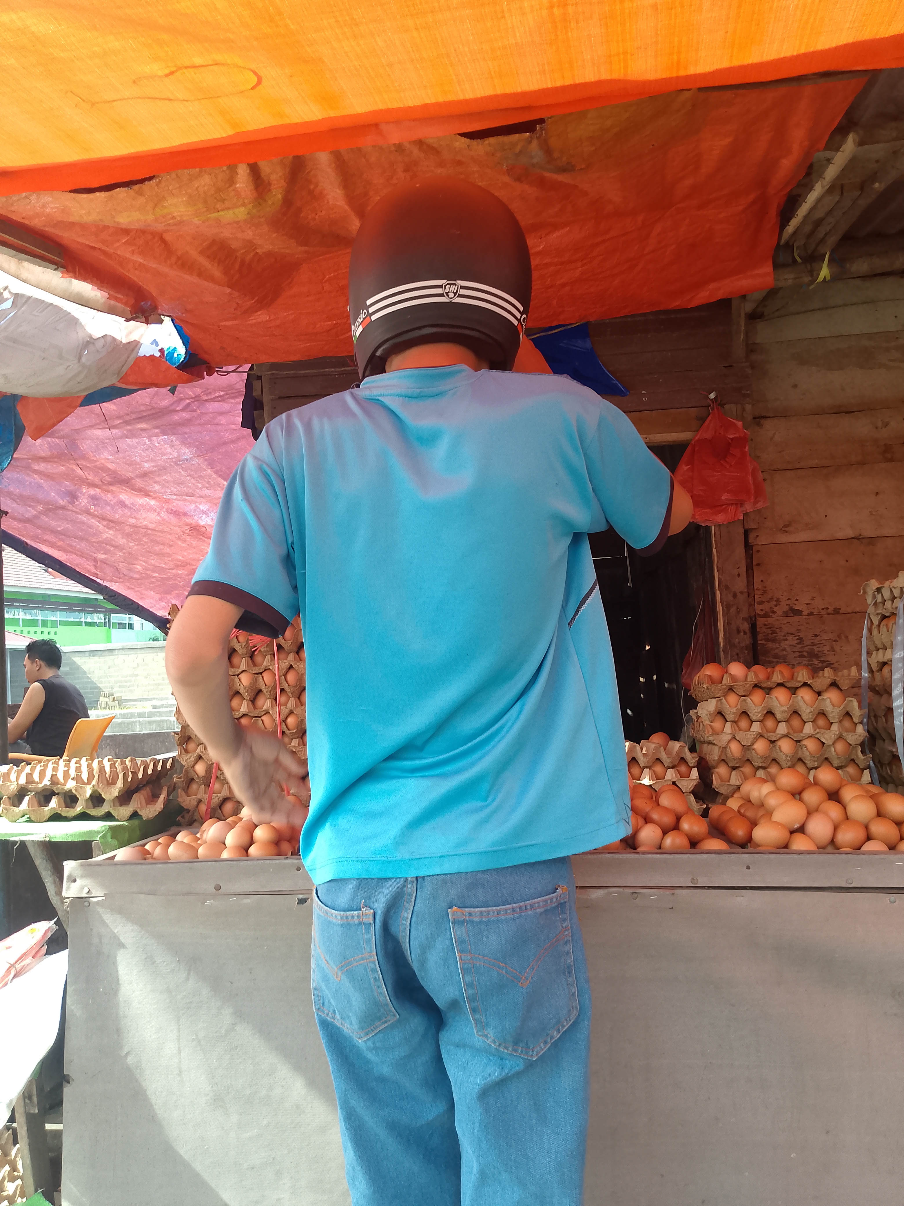 Membeli keperluan masak hari ini