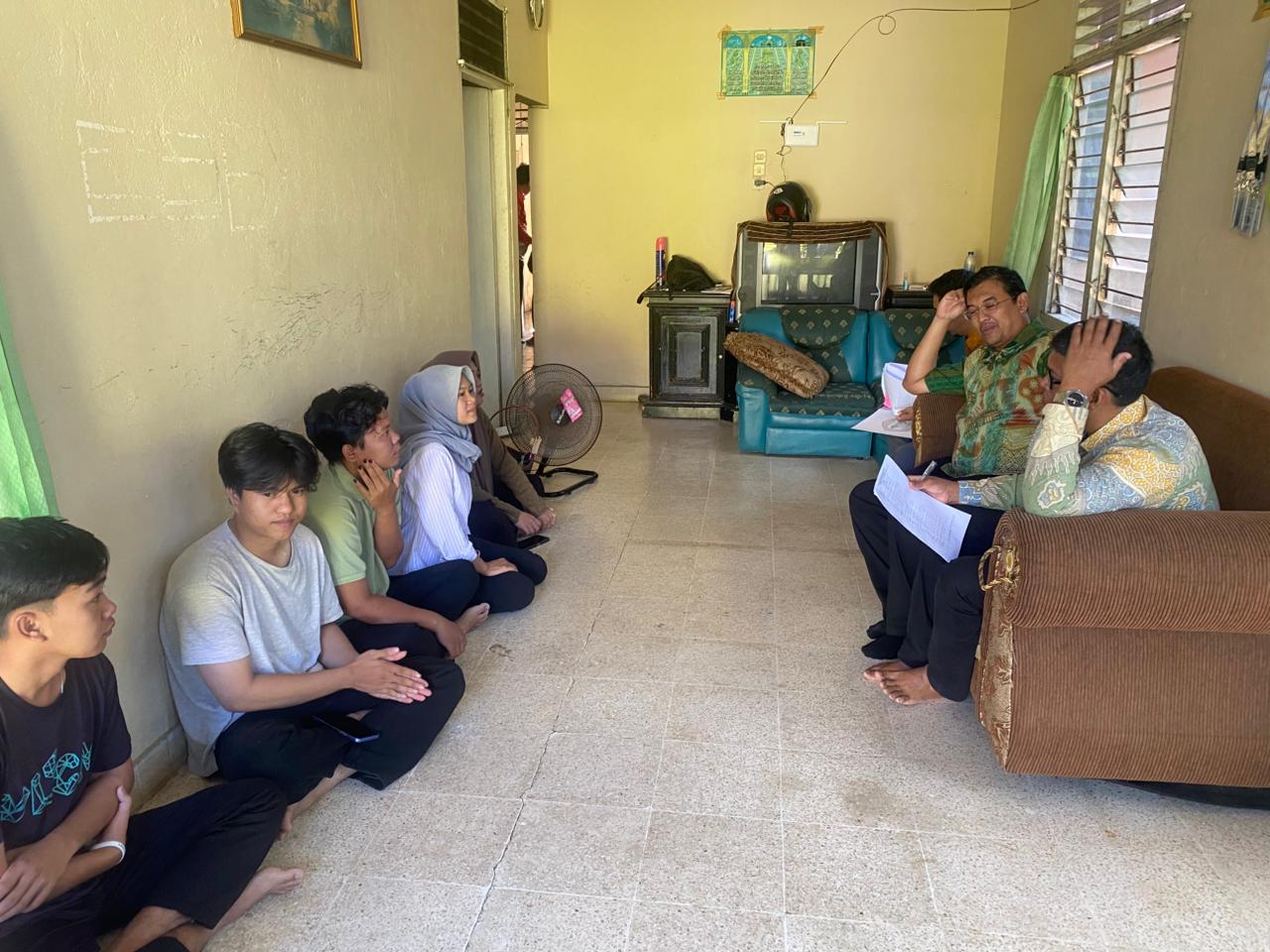 Kegiatan monev lppm ke posko 45