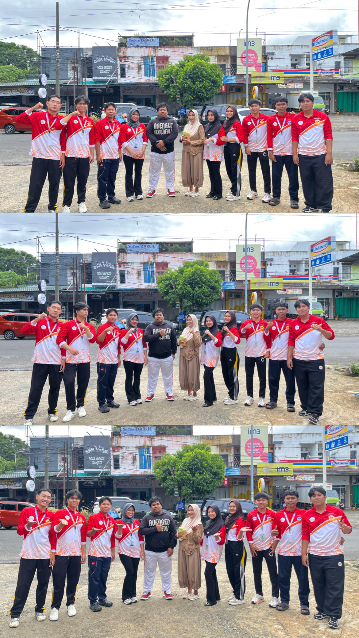 senam bersama di rt 10