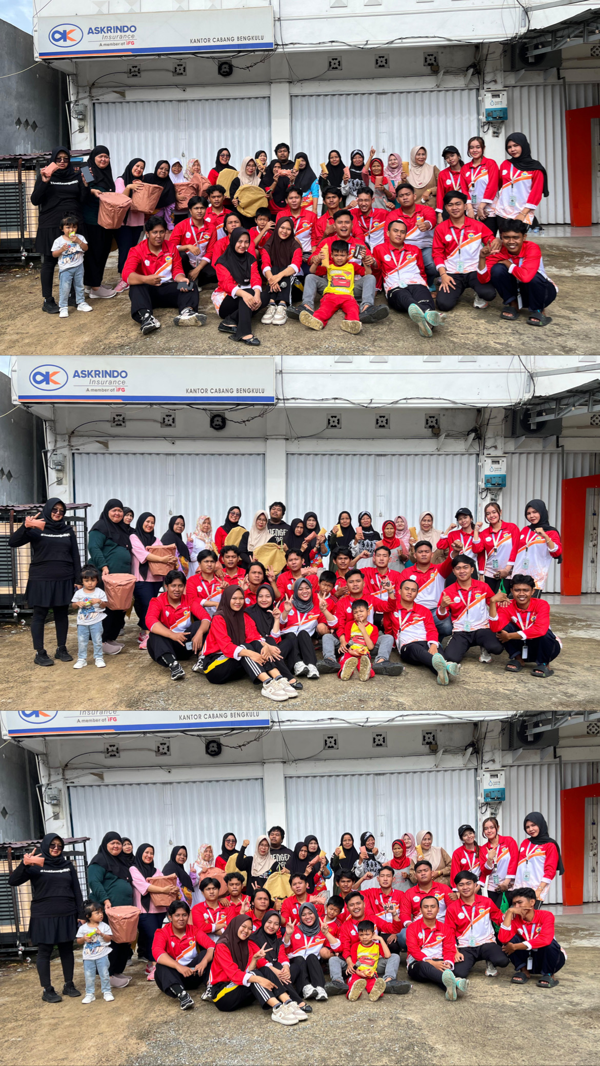 colaborasi senam pagi kelompok 45 dan 46