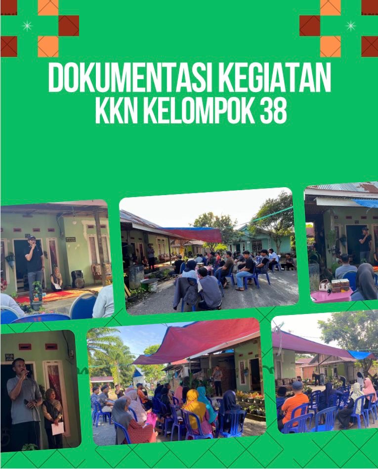 Penutupan KKN Kelompok 38 di Rumah Ketua RT 61 Betungan