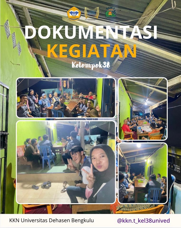 Foto Bersama di Rumah Bapak RW 07 Betungan