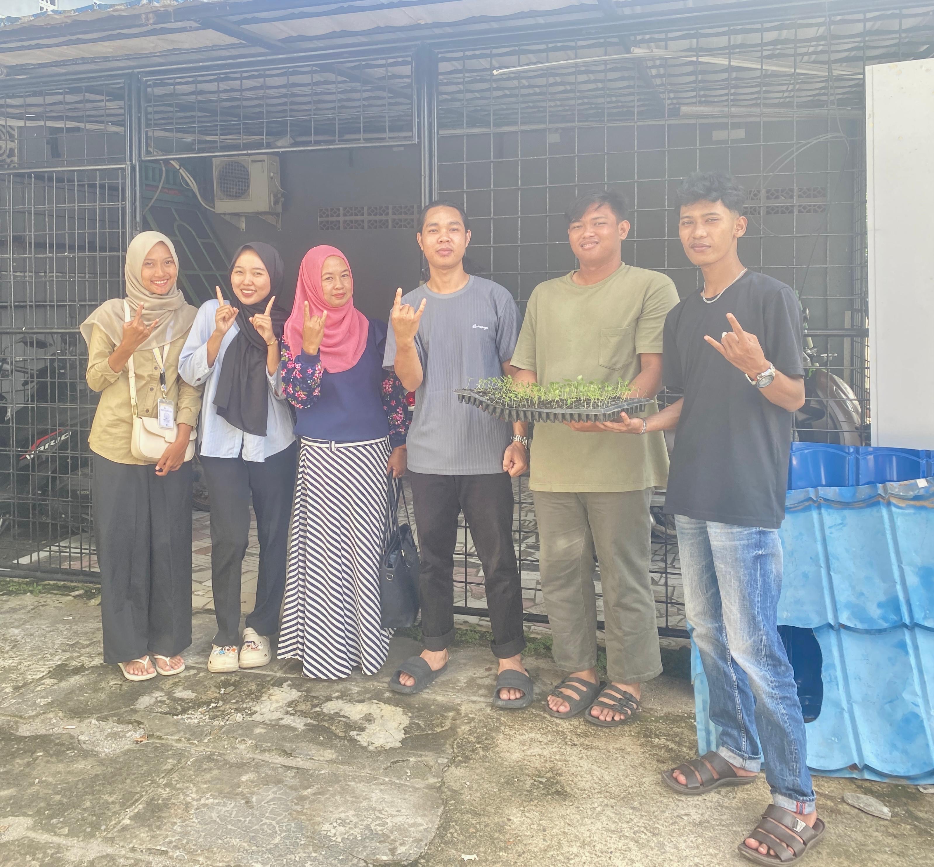 Kujungan Dpl Ke posko kelompok 11