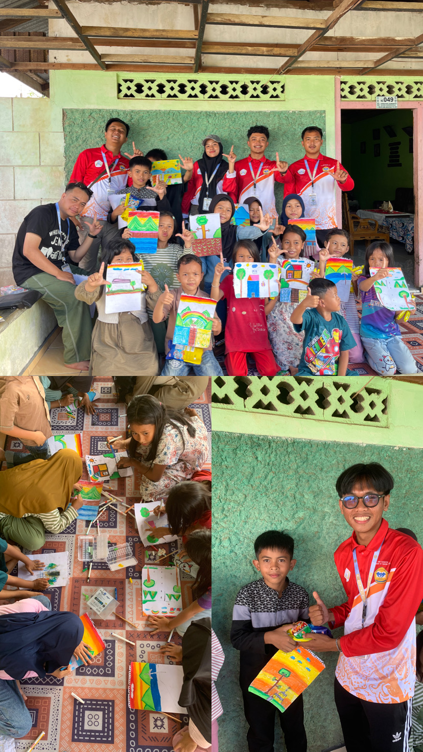 Edukasi Anak-Anak Dengan Menggambar dan Mewarnai Bertemakan Lingkungan Sekitar