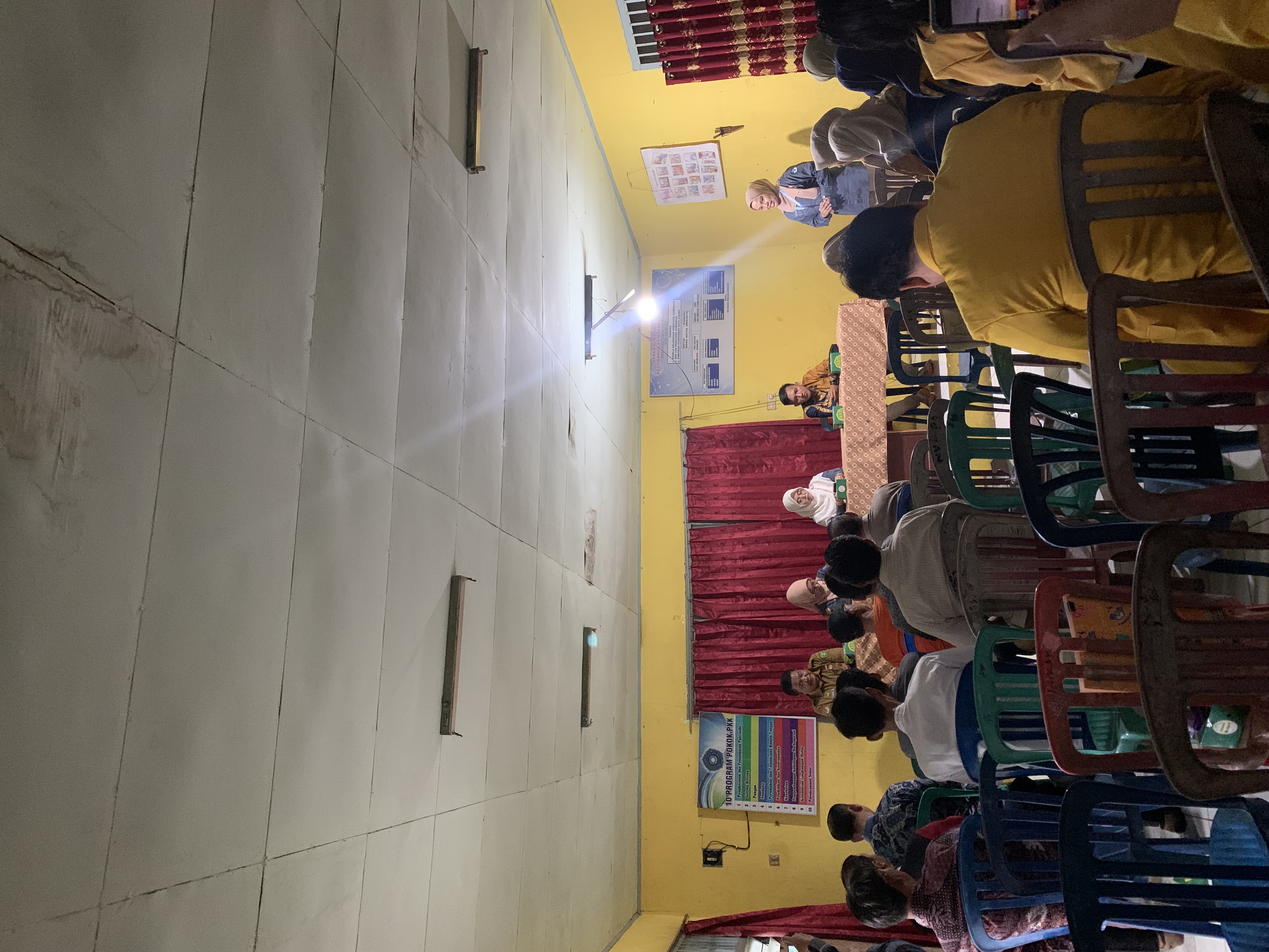 Pembukaan dan penerimaan mahasiswa kkn universitas dehasen bengkulu 