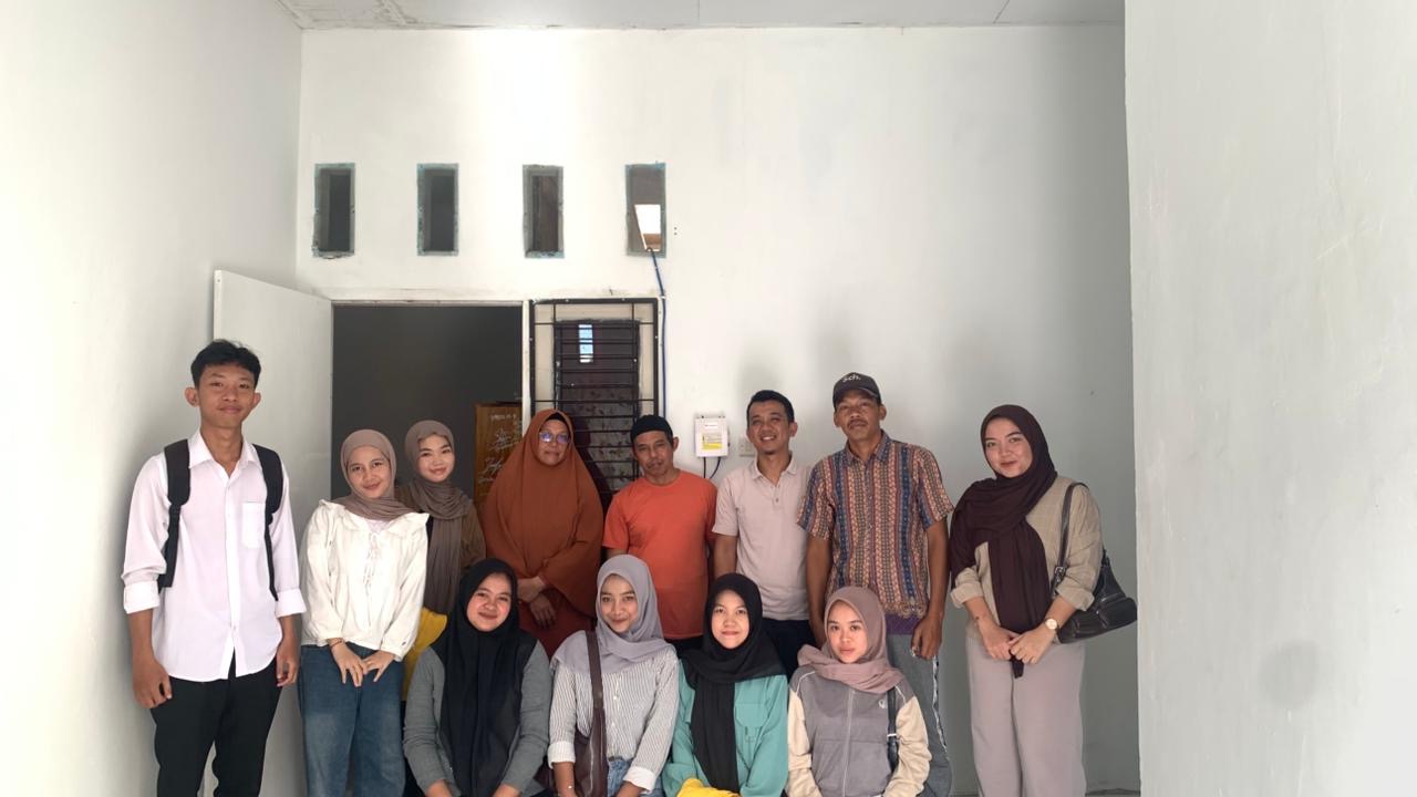 Survei langsung ke lokasi posko bersama dpl dan pak rt