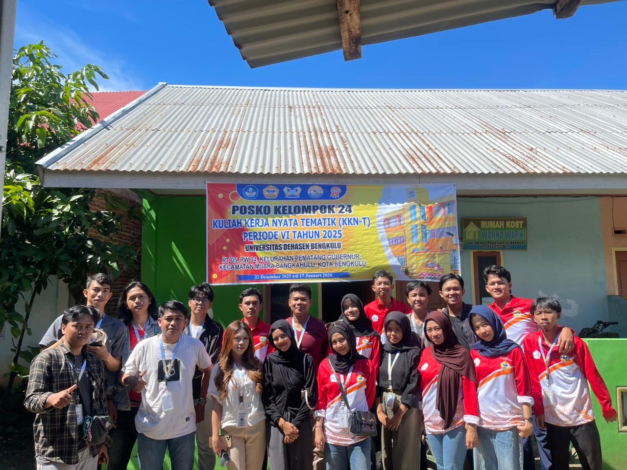 Rapat untuk FGD 1 di posko 24