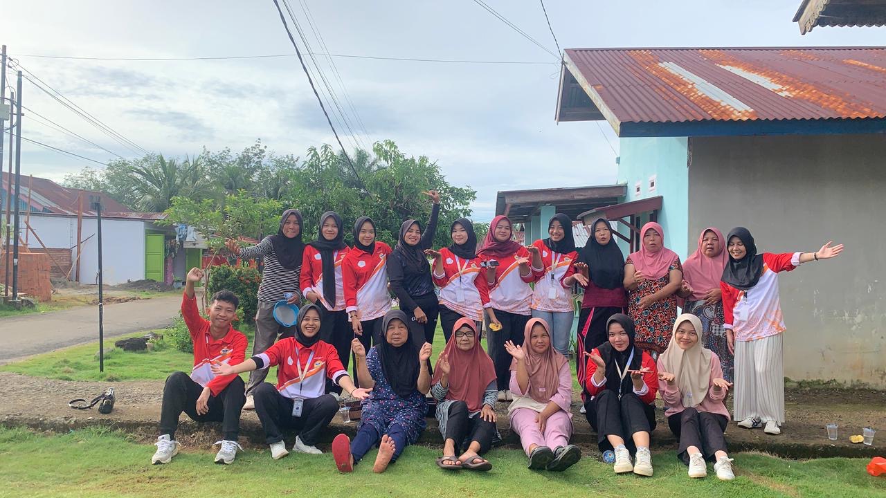 Kegiatan senam pagi di rt 08 rw 05 pematang gubernur 