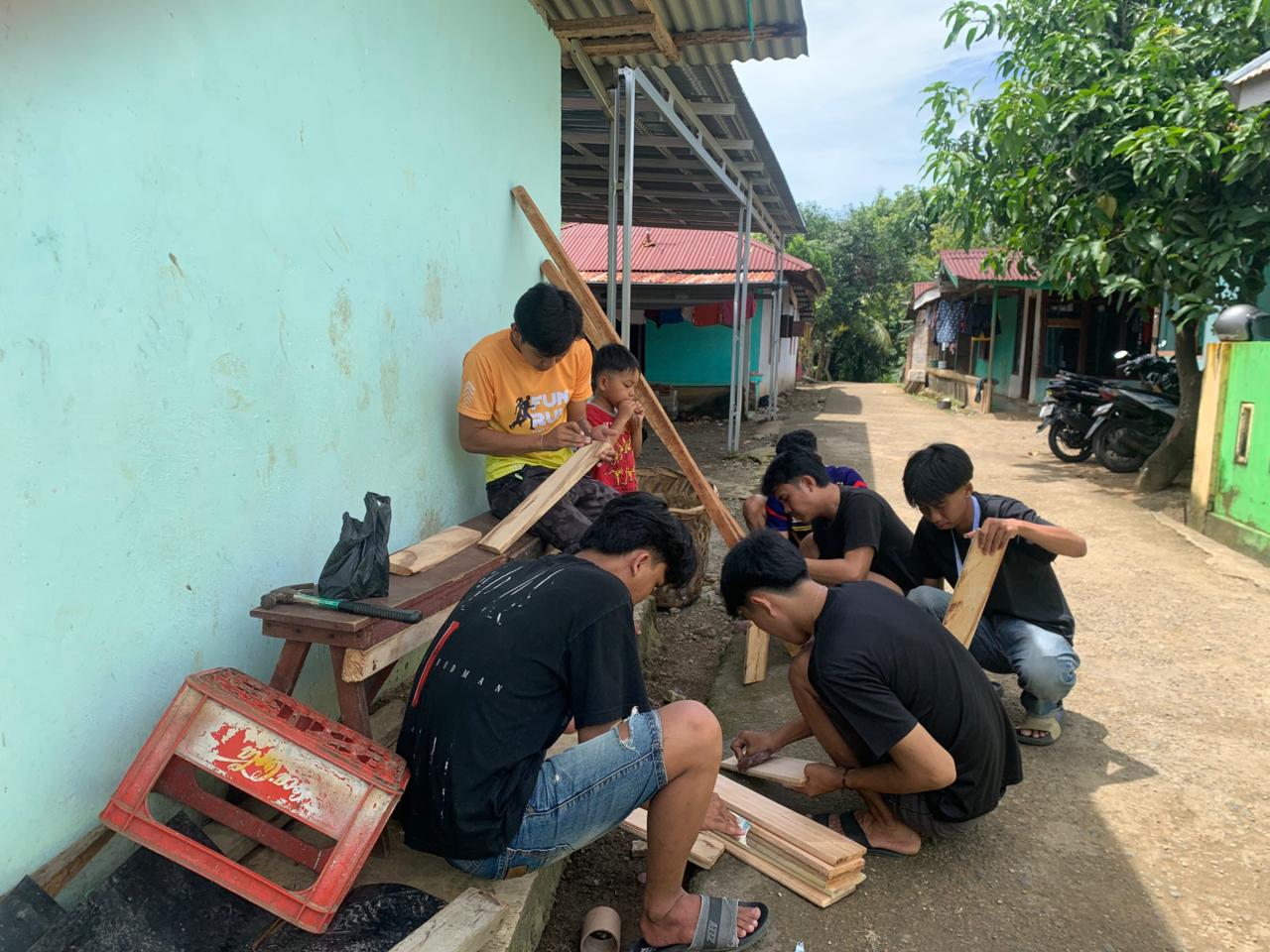 Pembuatan papan evalusi