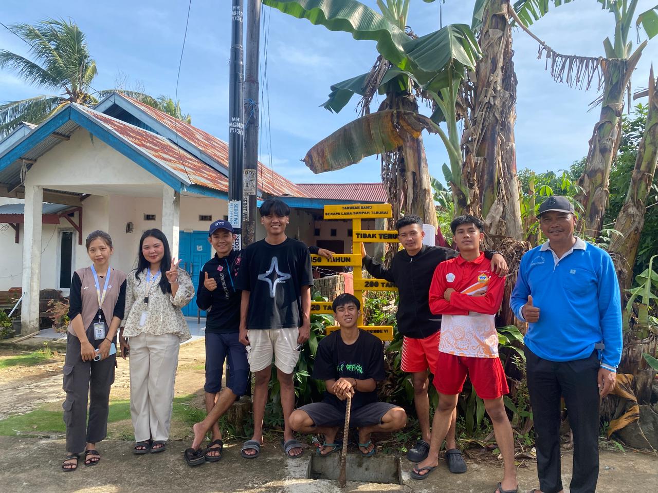 Pemasangan papan evaluasi