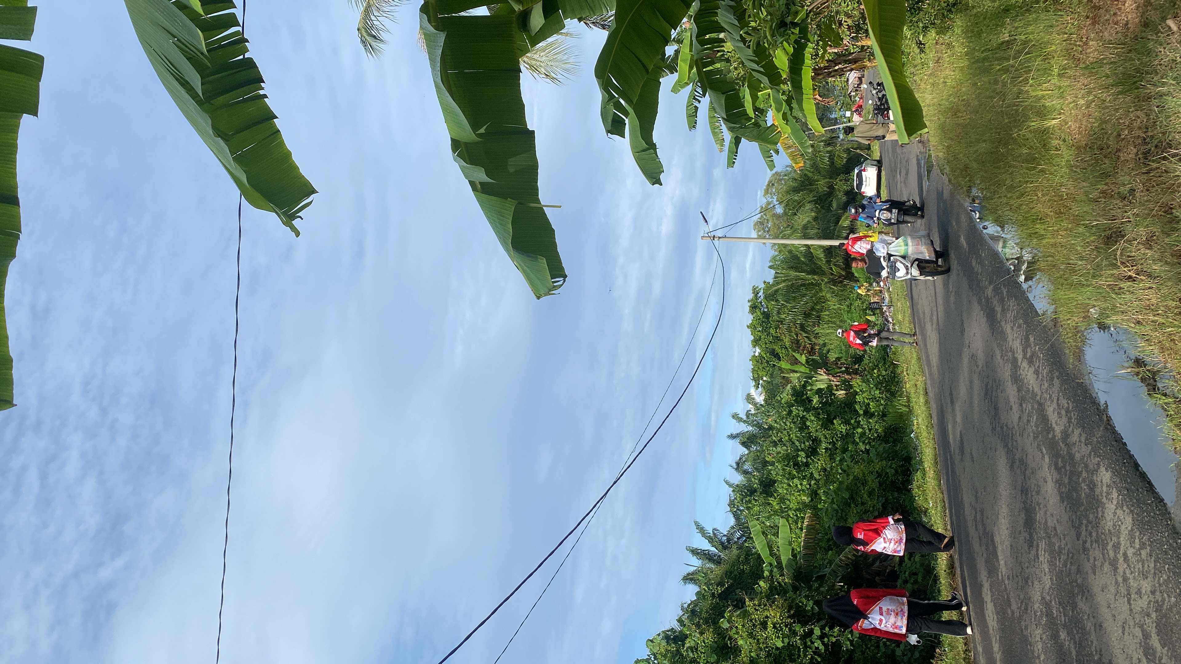 Lokasi pembuatan taman di kualo