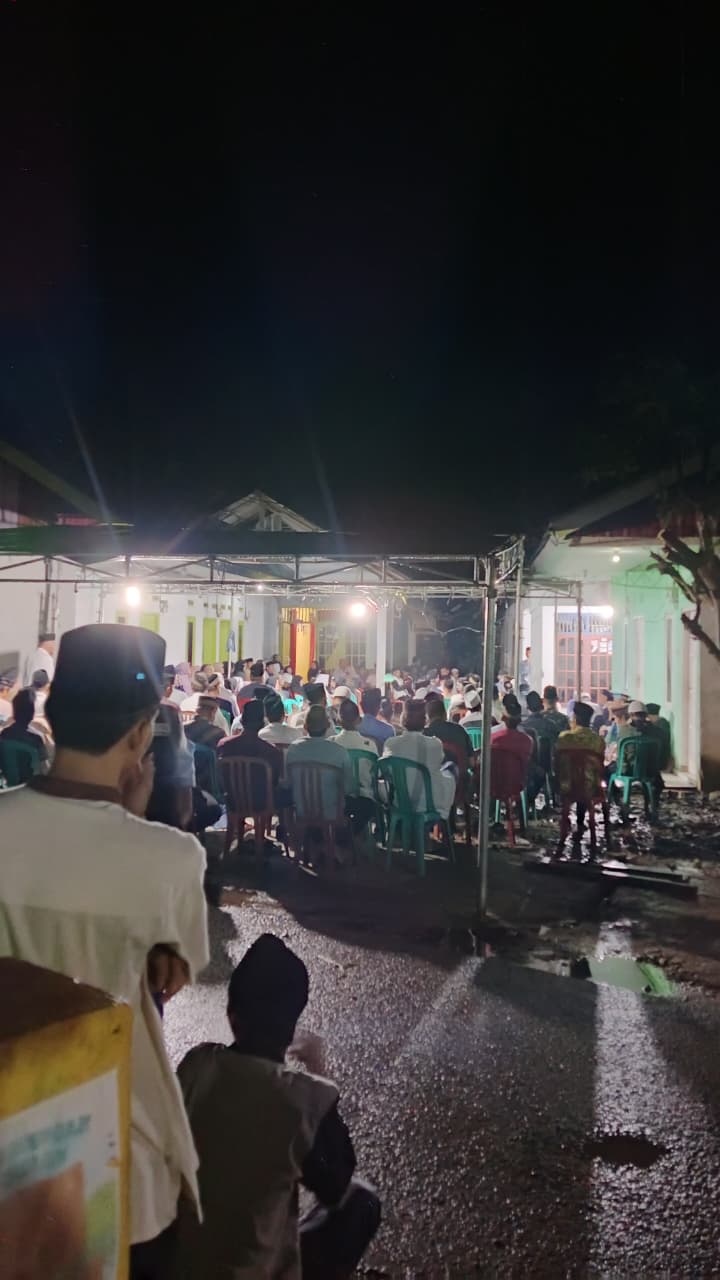 Tazia kerumah warga yng kena musiba