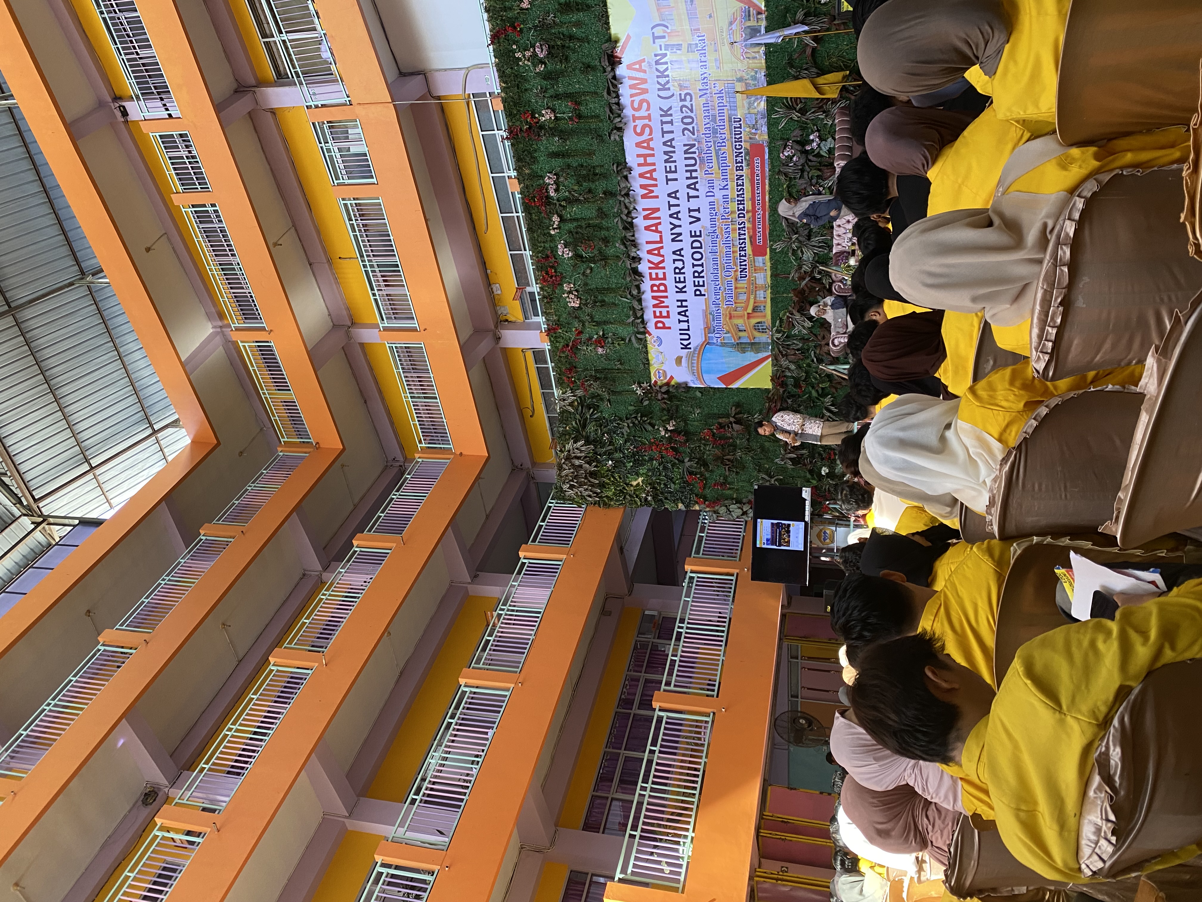 Pembekalan mahasiswa (KKNT)Periode Vl  tahun 2025