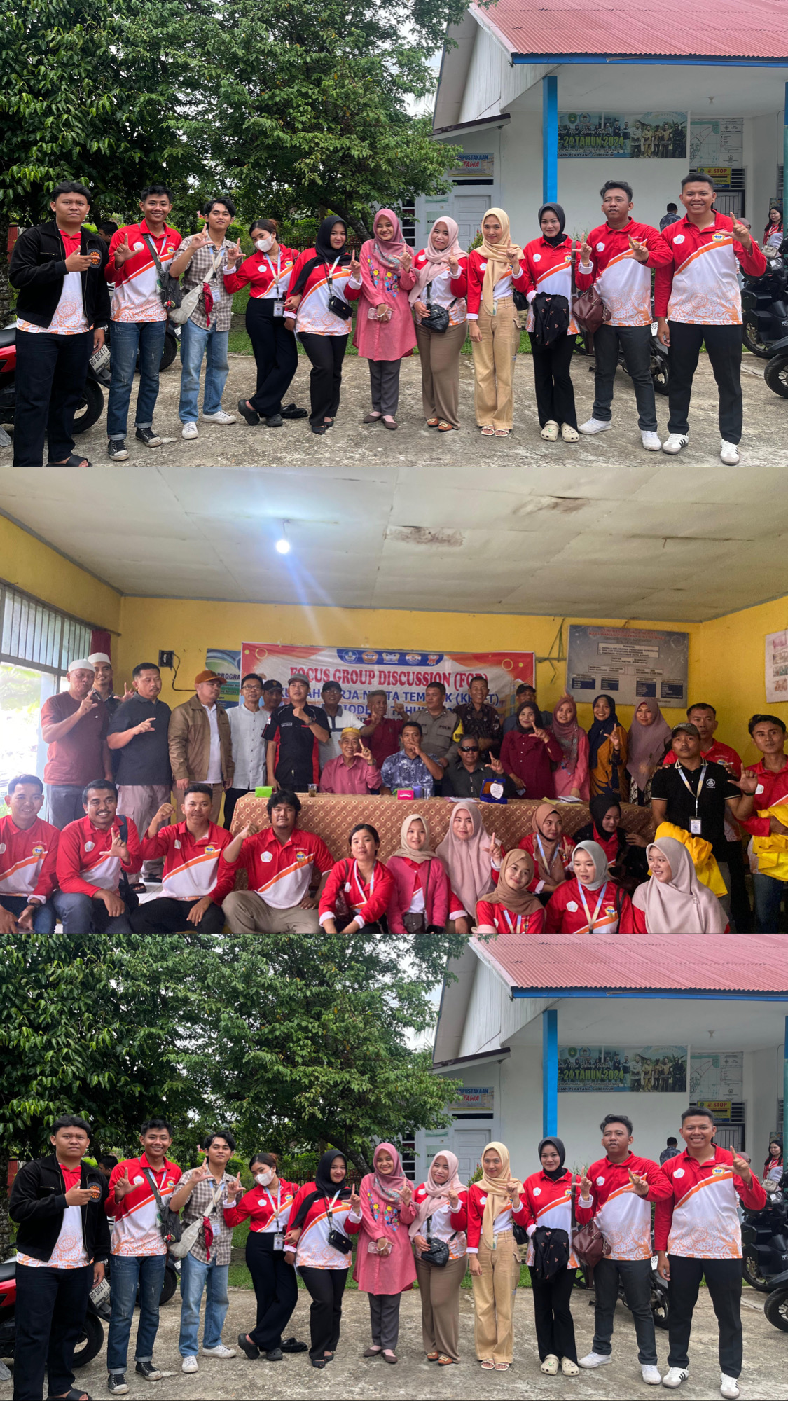 Acara  FGD2 kelurahan pematang gubenur kecamatan muara  Bangkahulu