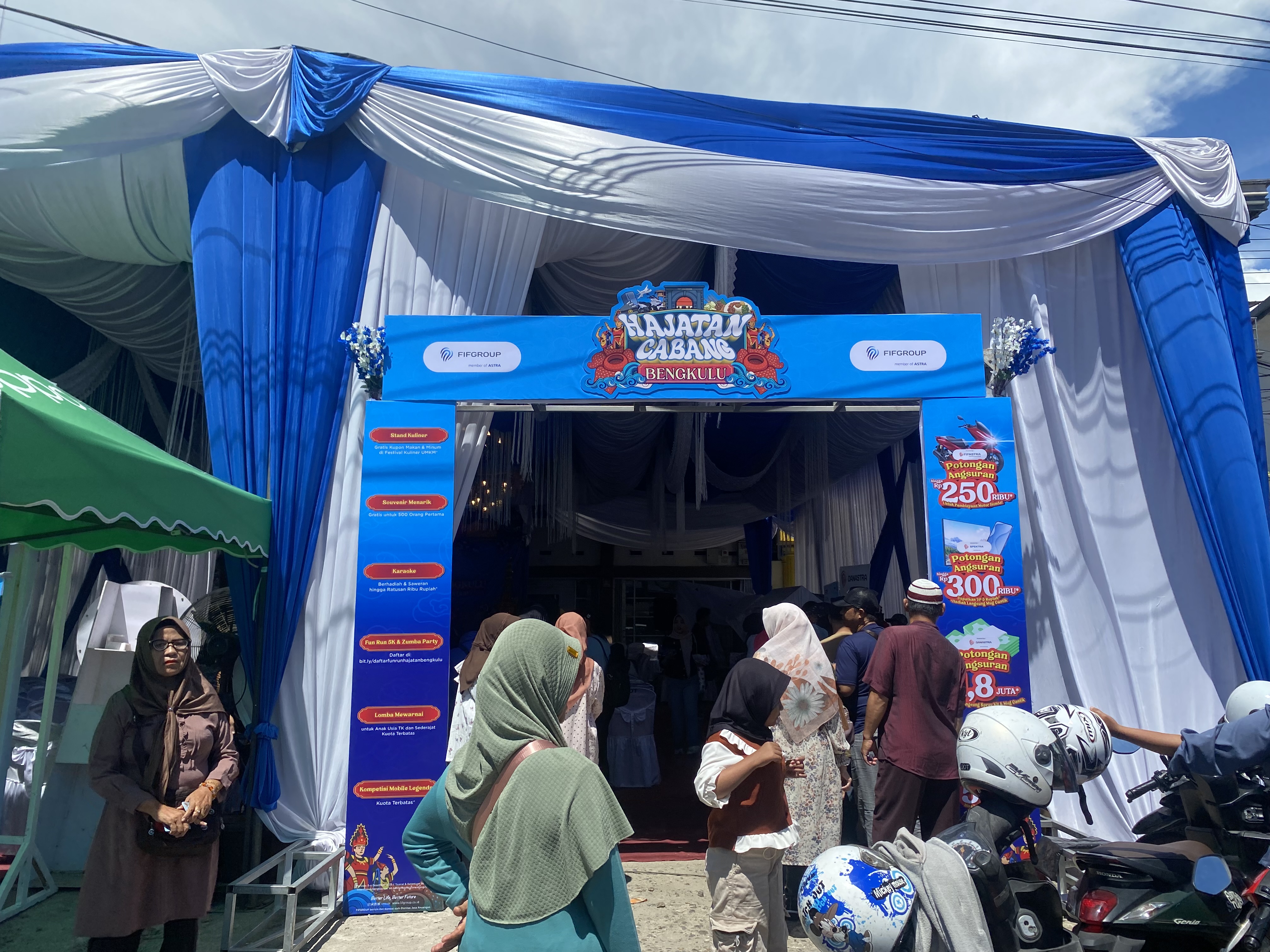 Visitor Hajantan FIFGROUP cabang Bengkulu