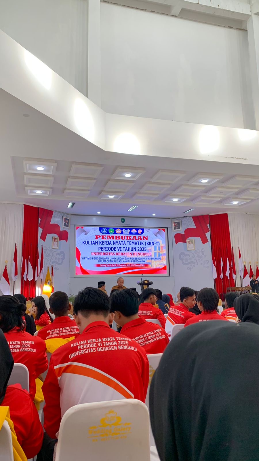 Pembukan kulia kerja nyata tematik (kkn-T) periode vl tahun 2025