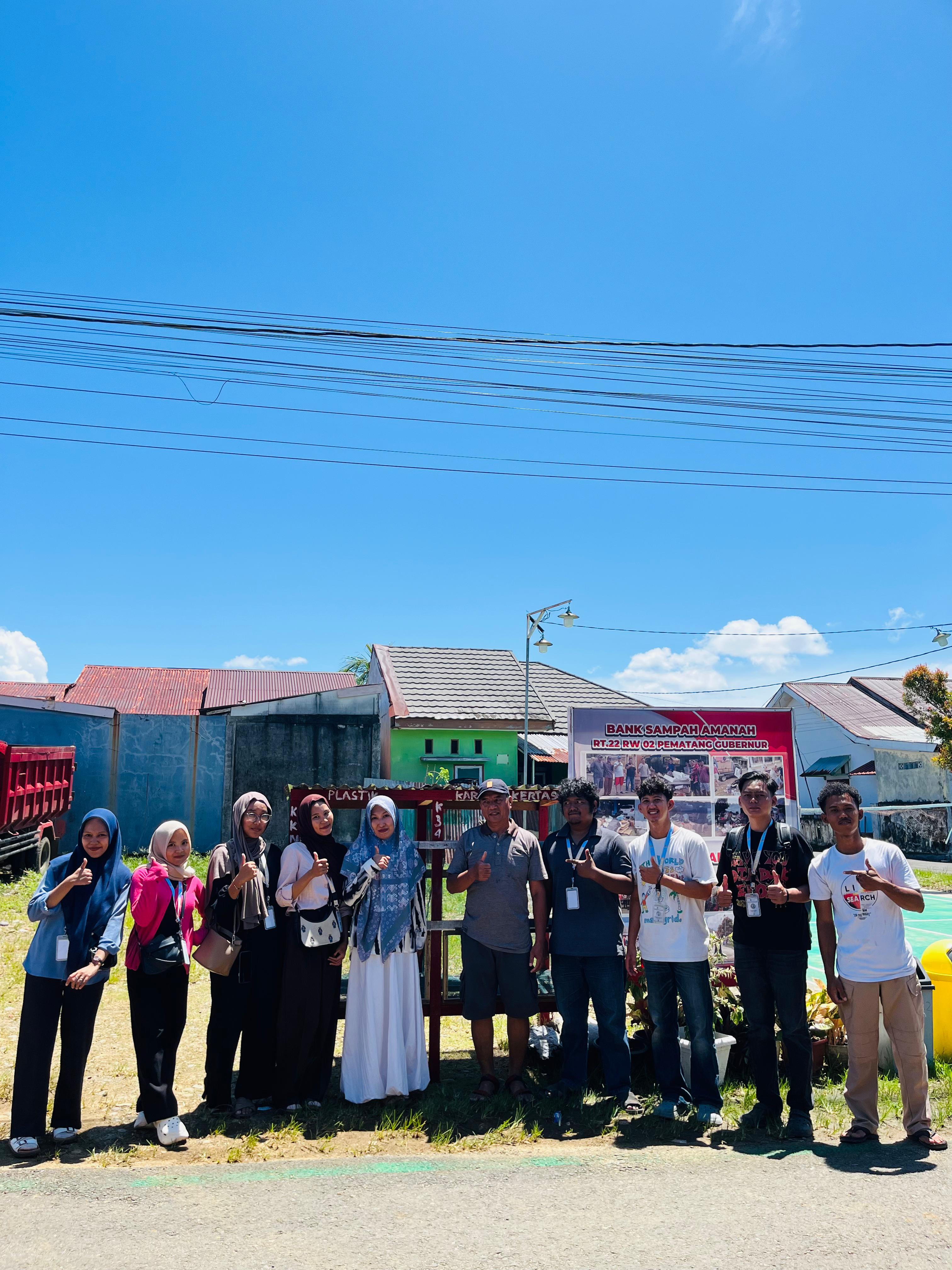 Pemasangan Proker Bank Sampah