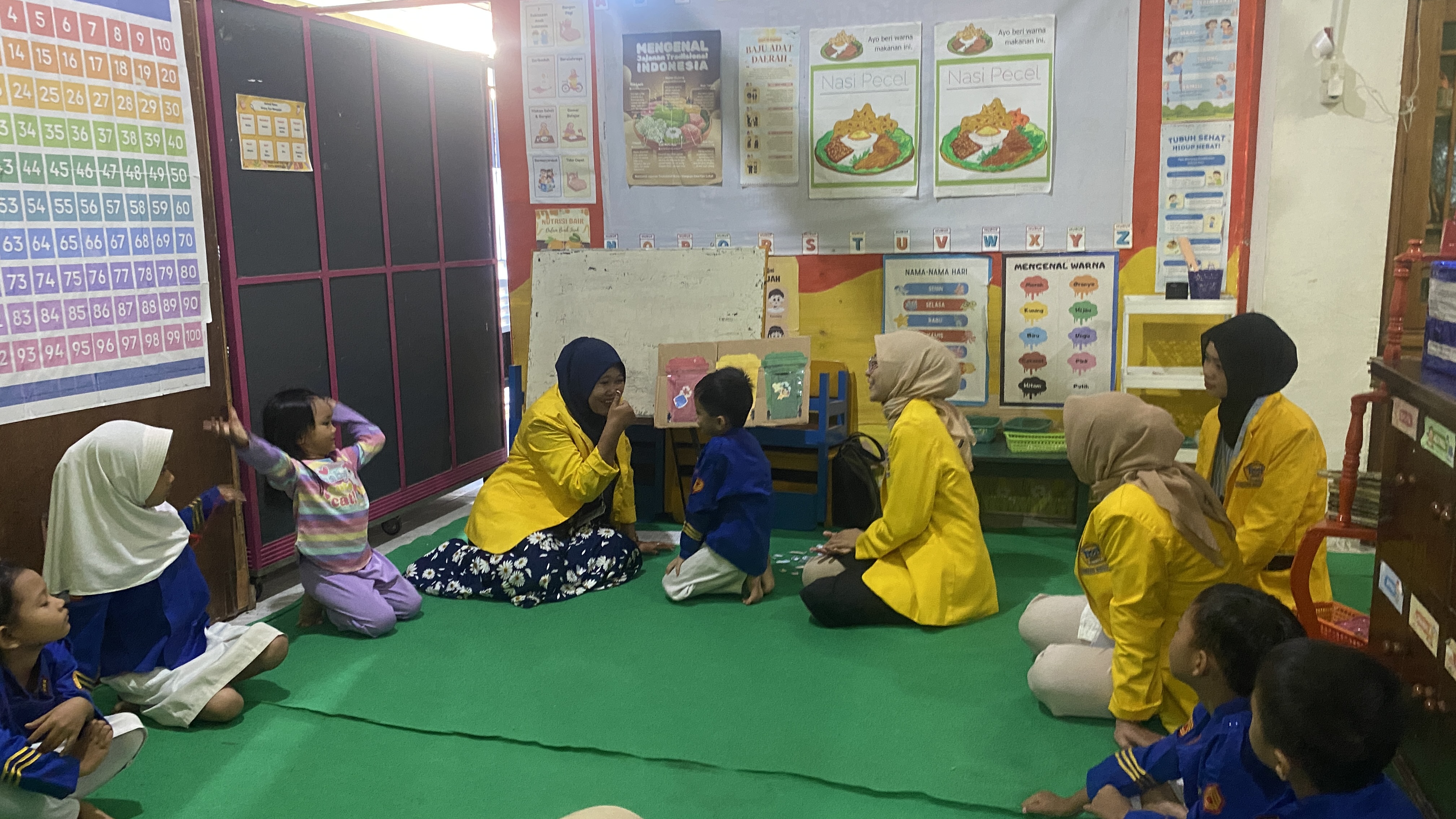 Kegiatan edukasi ank paud