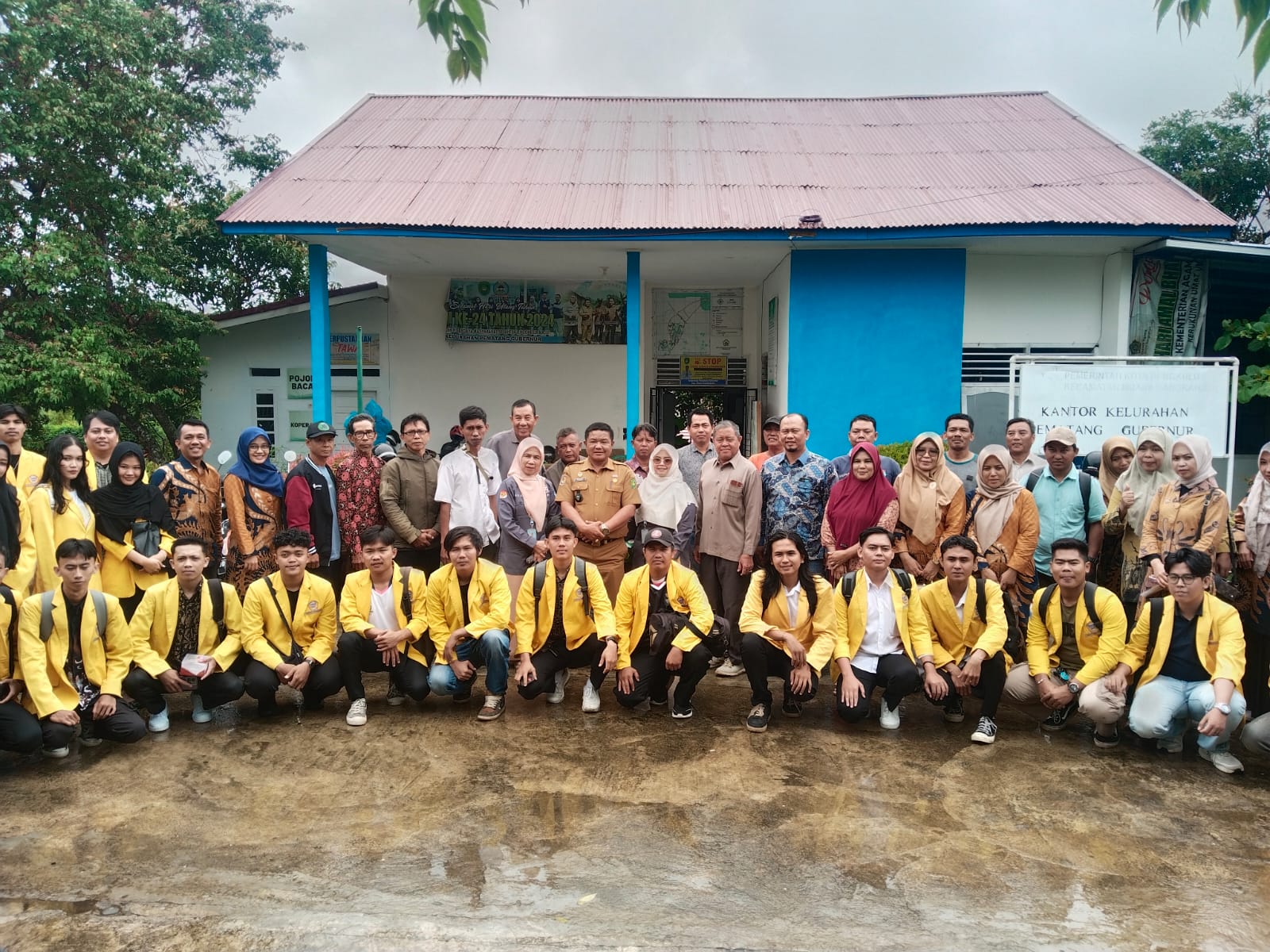 Silaturahmi dan serah terima 