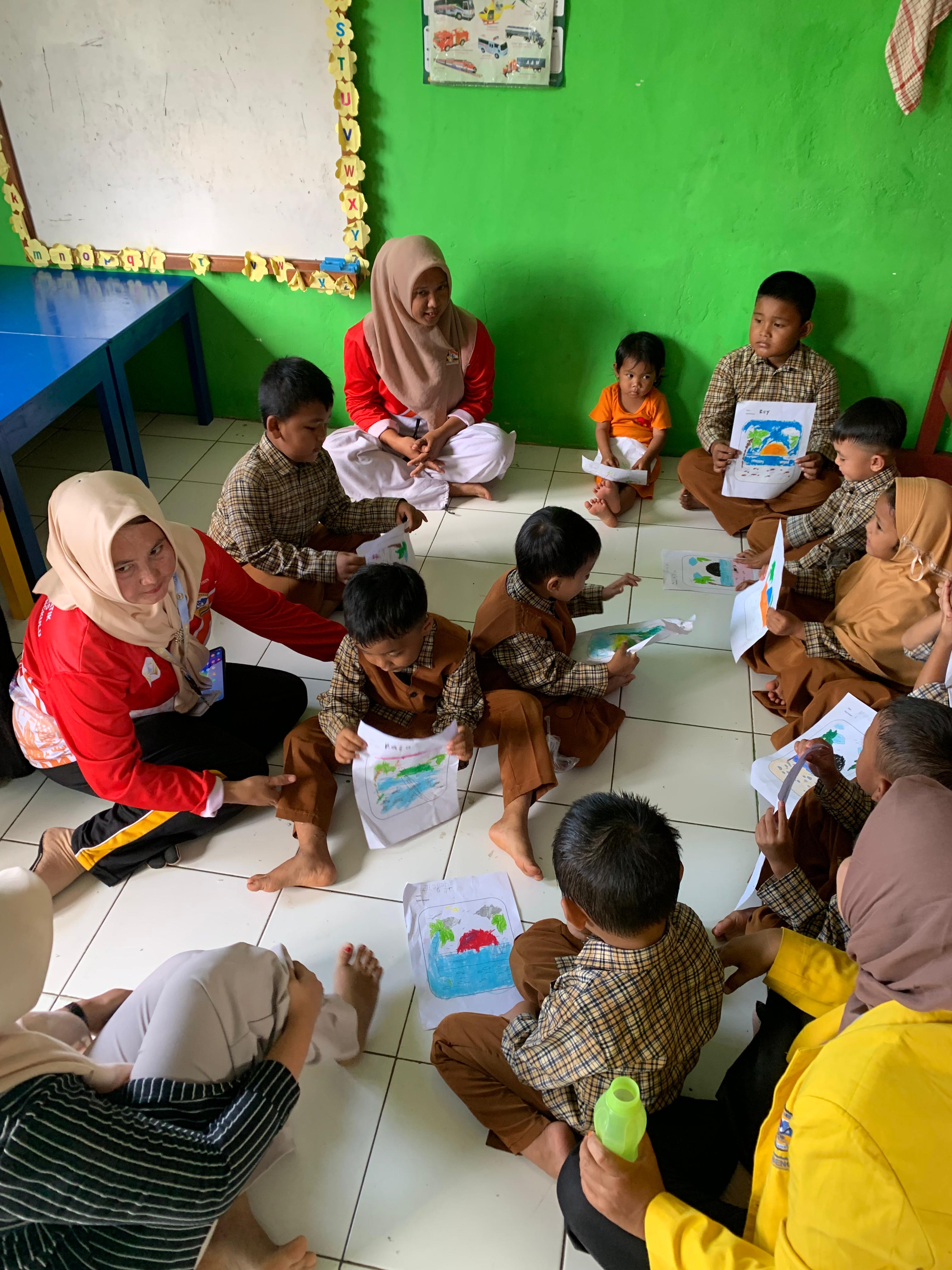 kegiatan hari ini di posko 