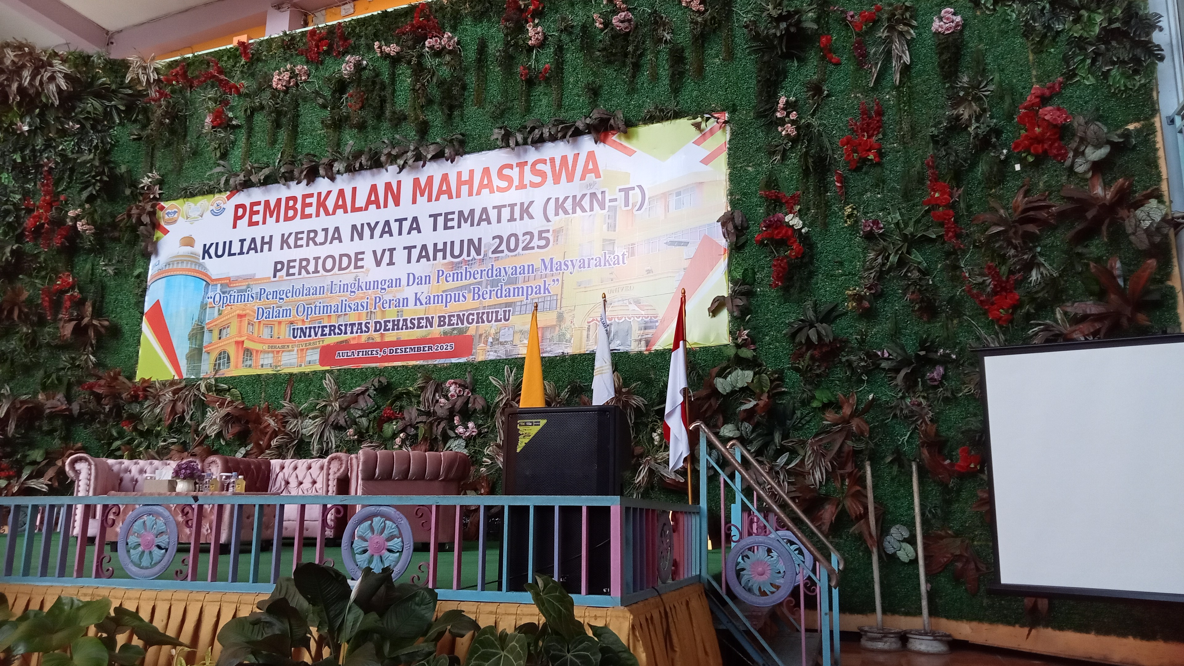 PEMBEKALAN MAHASISWA KULIAH KERJA NYATA TEMATIK (KKN-T) PERIODE VI TAHUN 2025