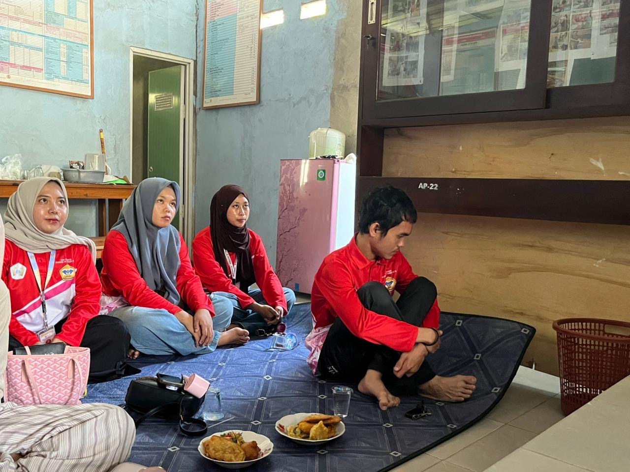 Kegiatan MMD 1 di kantor desa air putih bersama perangkat desa