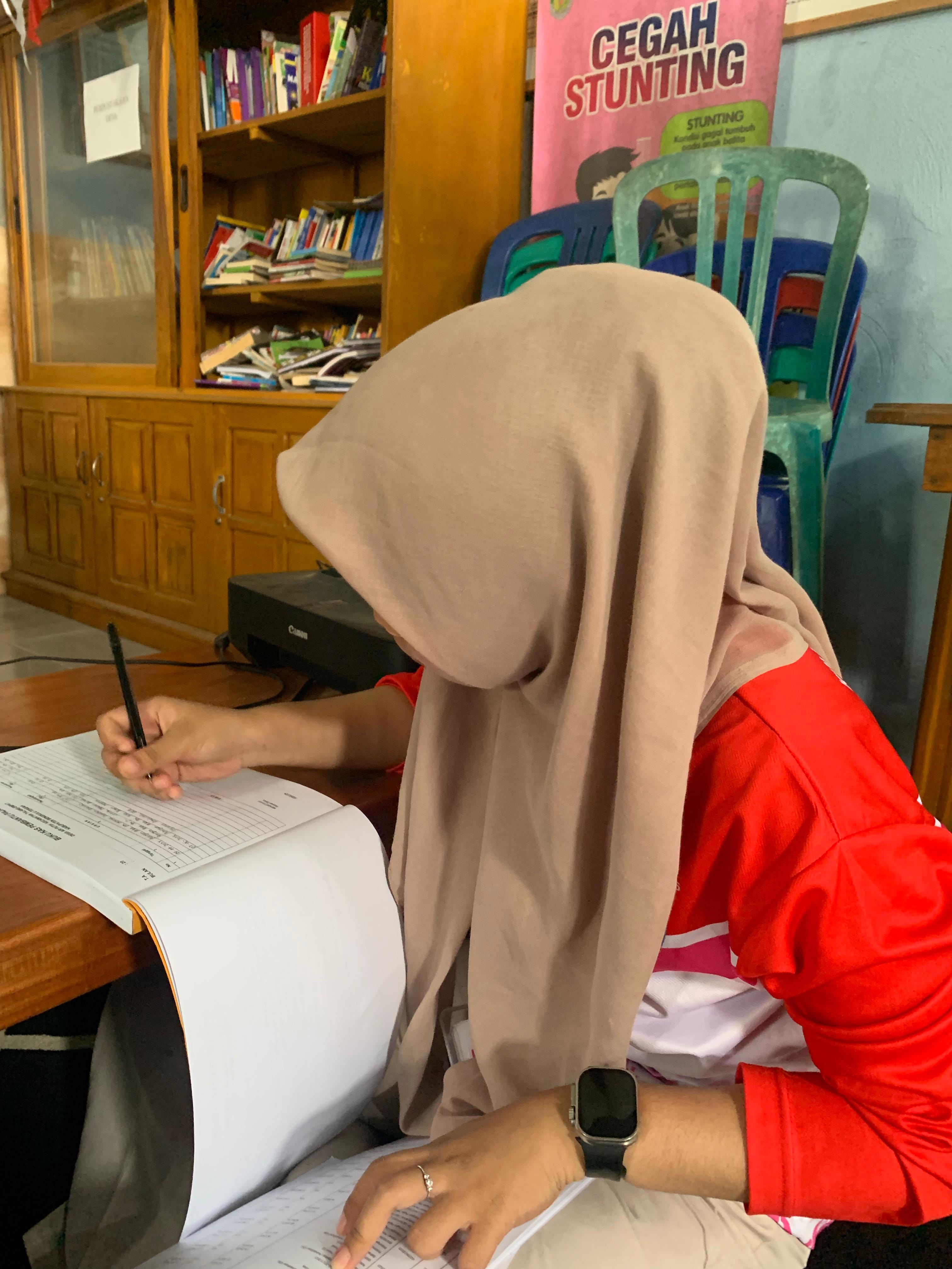 Absensi piket kantor desa air putih