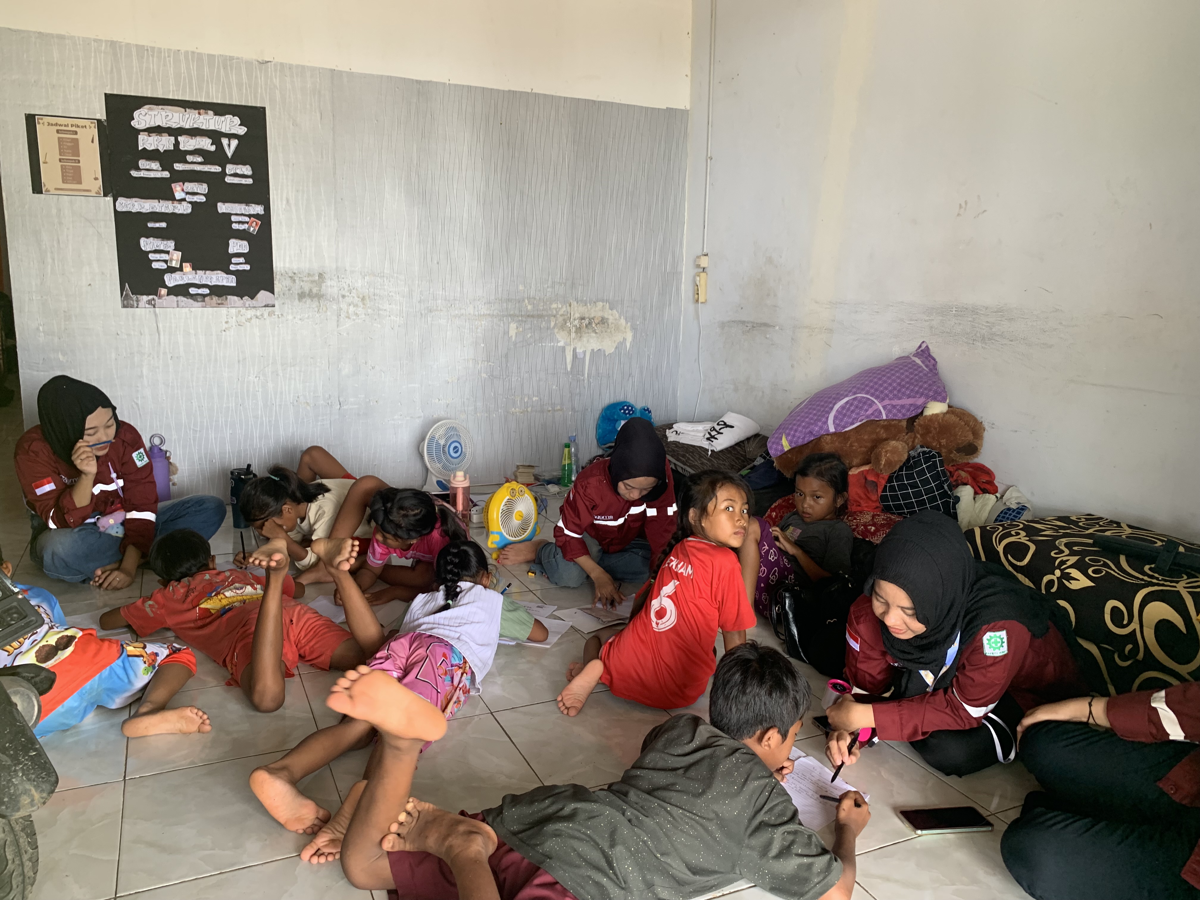 Program Kerja Kelompok 5 Mengajar Les Anak-anak Setelah Sepulang Sekolah (1 Minggu 3 Kali)
