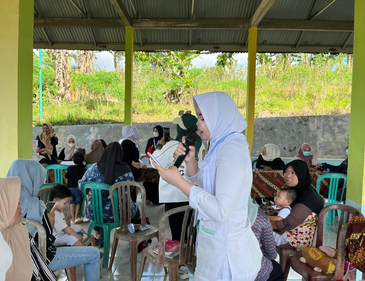 Melakukan penyuluhan stanting 