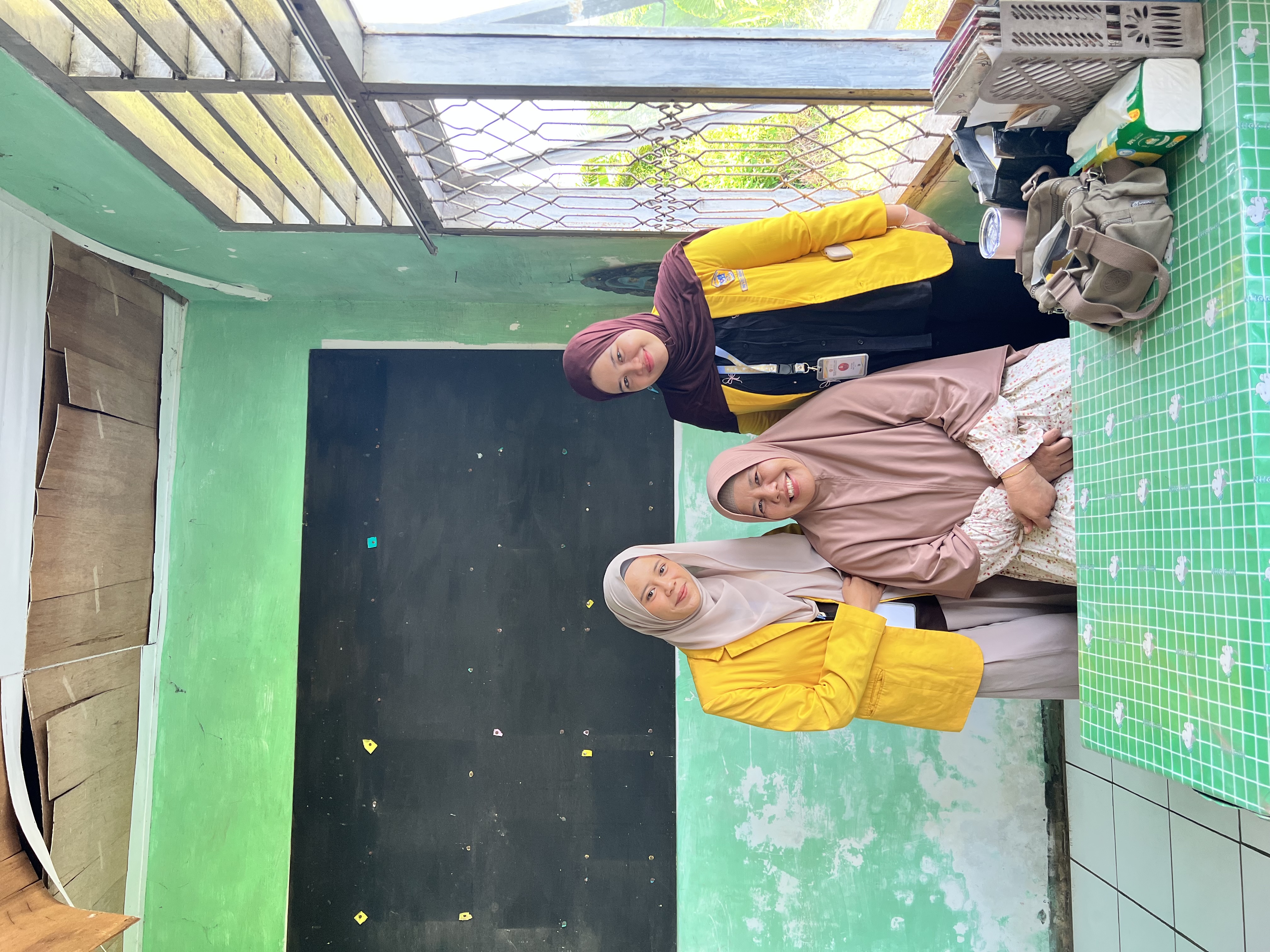 kunjugan ke puskesmas pembantu desa air sebakul