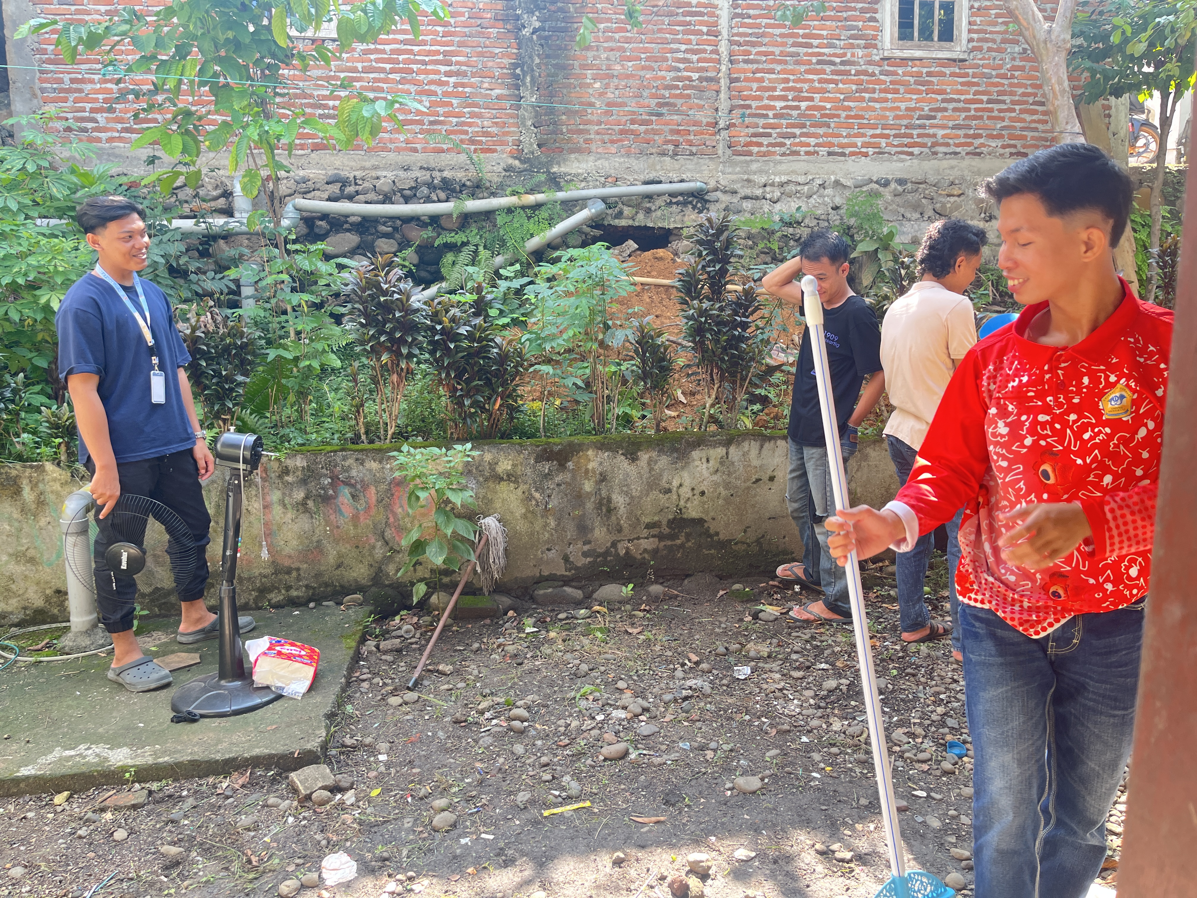 Kebersihan Posko KKN Kelompok 17