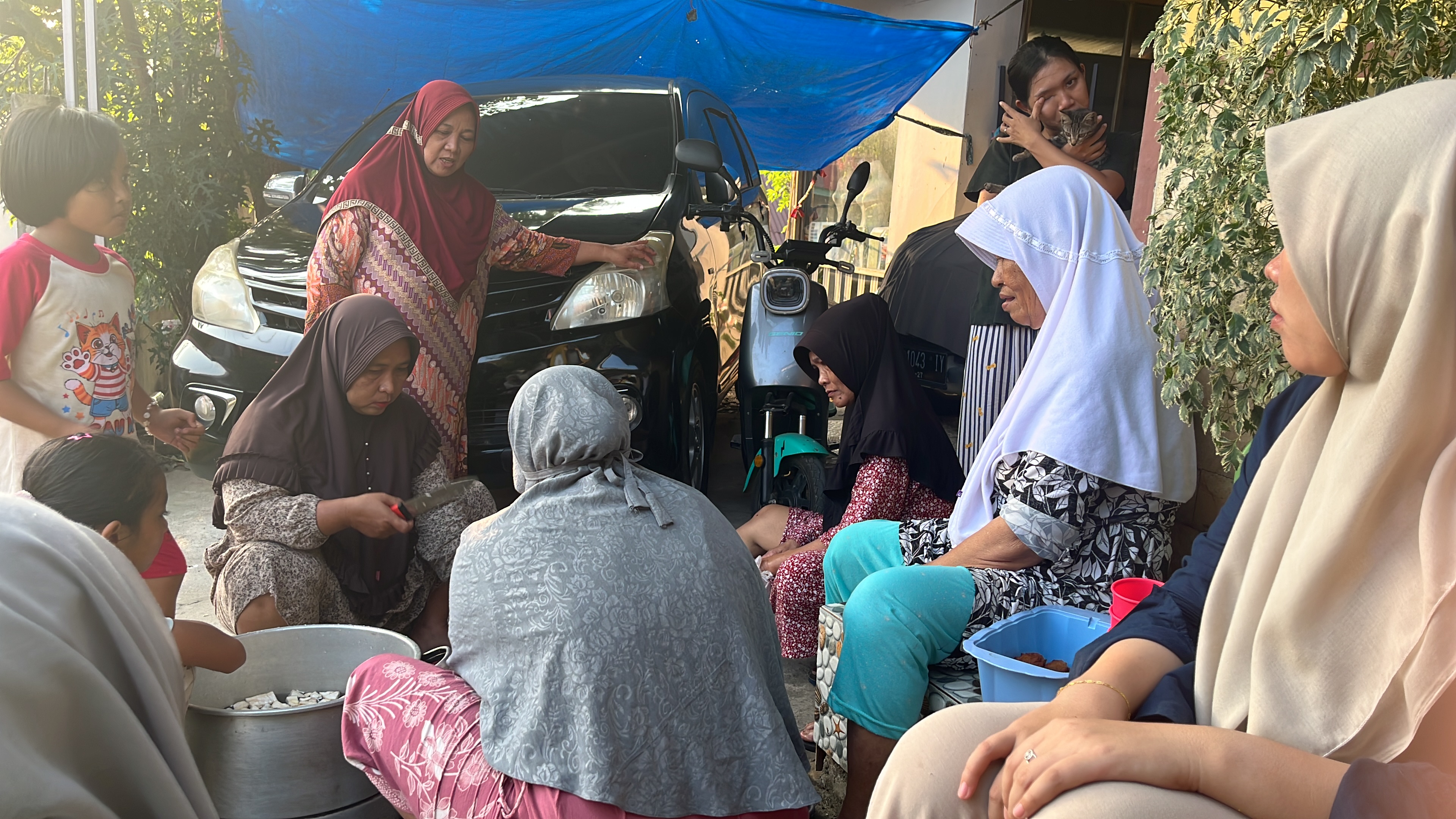 Masak bersama Ibu ibu RT 22