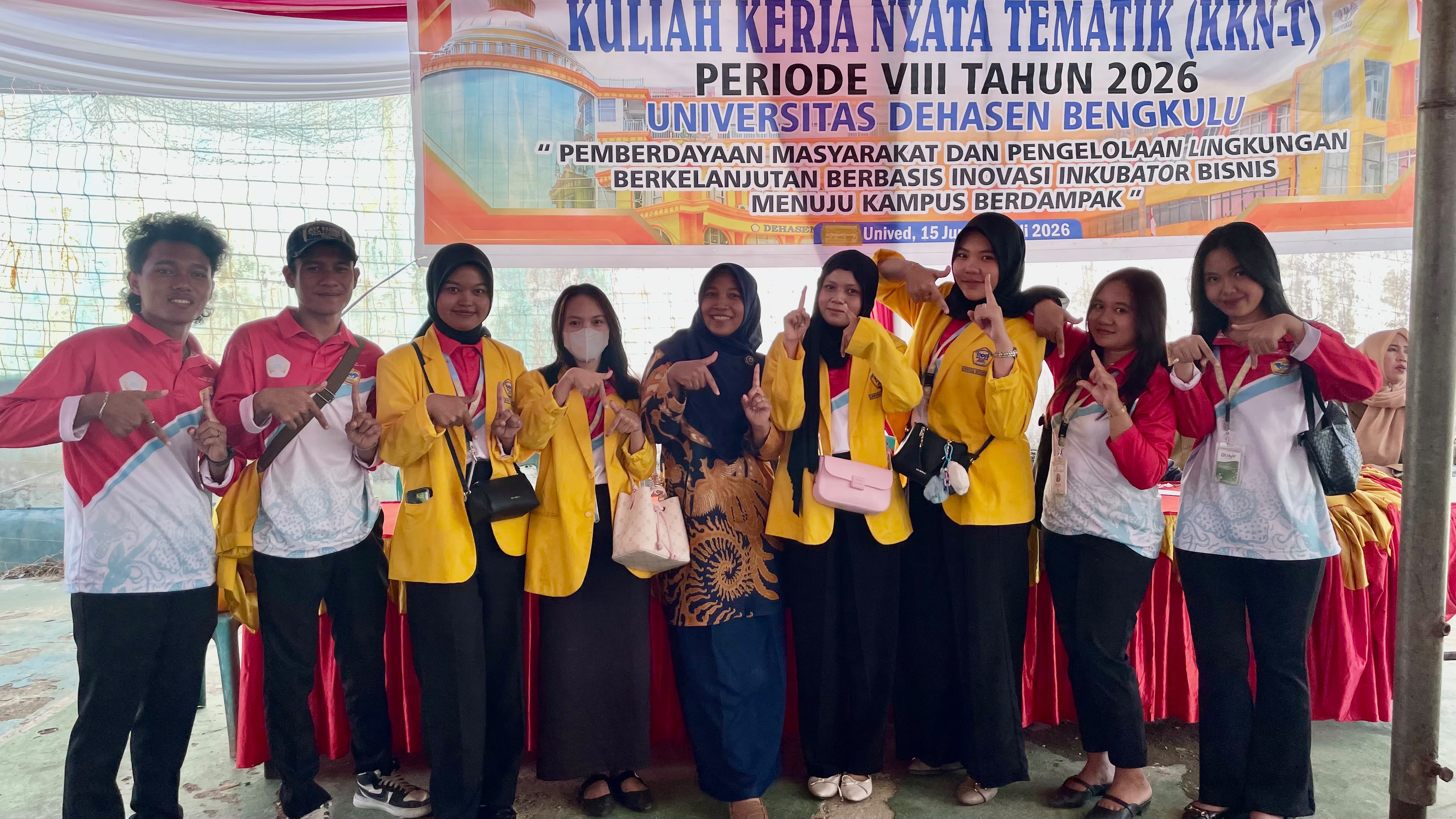 Penutupan KKN T periode VIII di taba pasma 