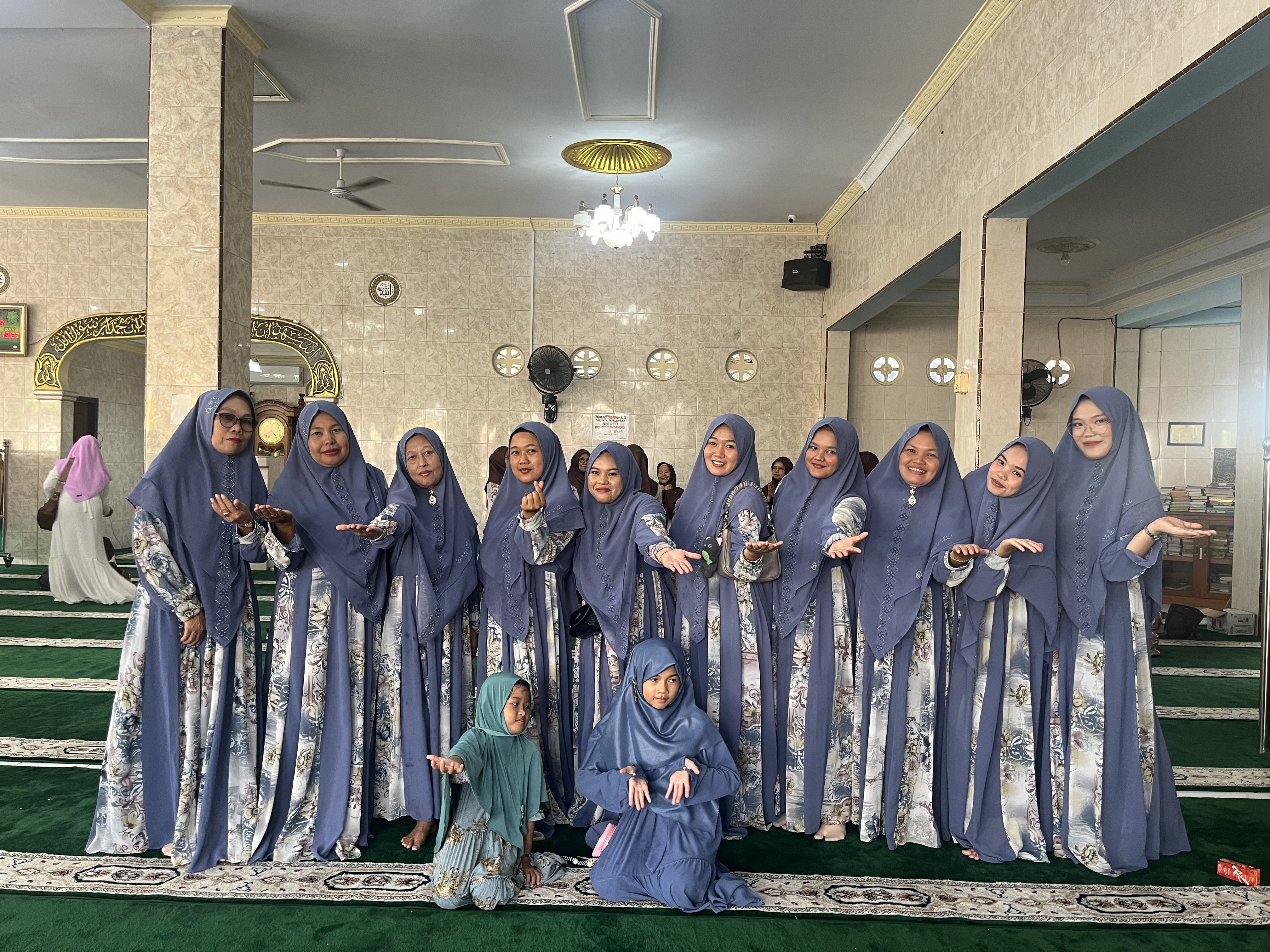 Lomba sholawat bersama RT seputar Sawah Lebar Baru
