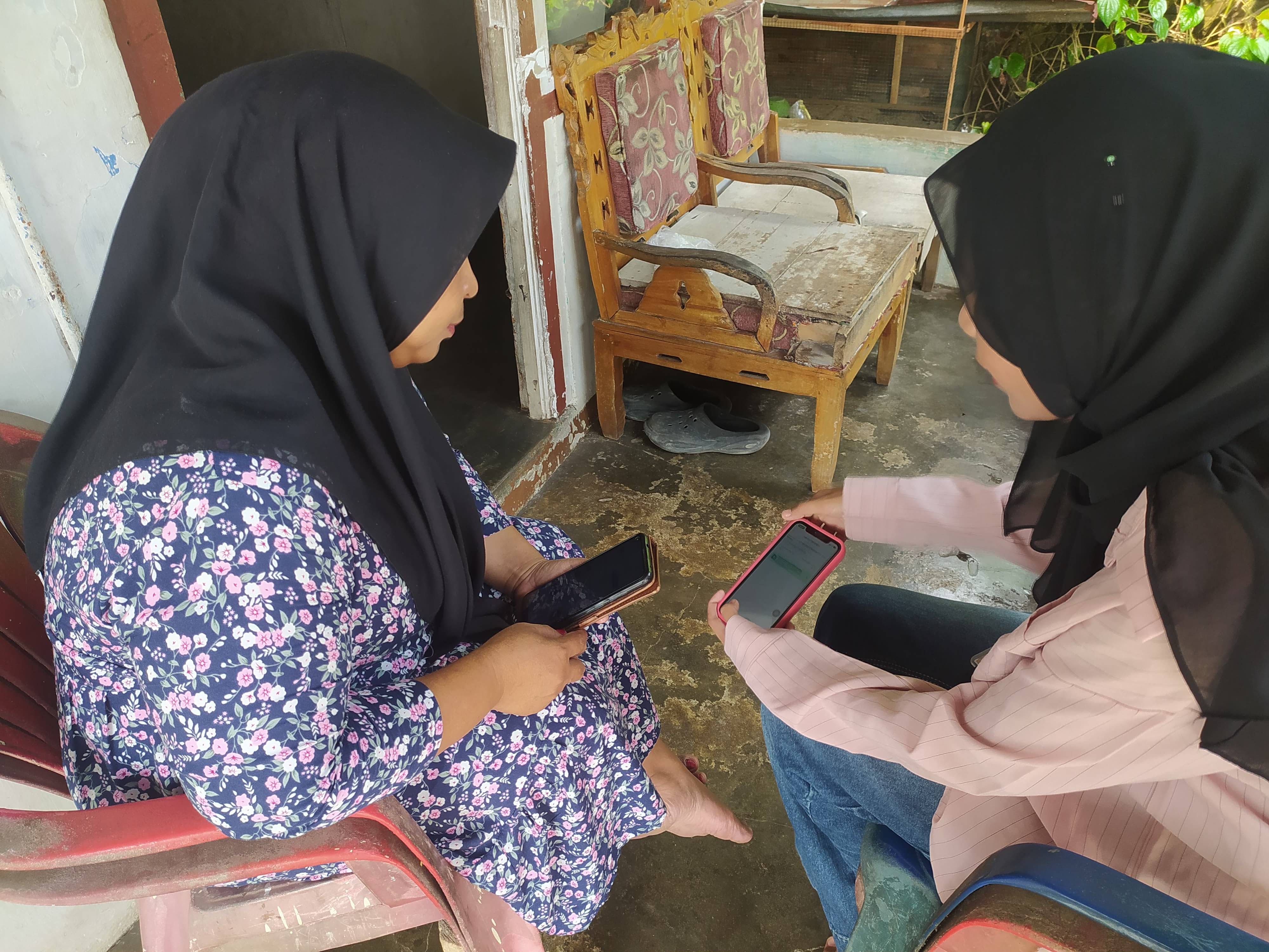 PELATIHAN PENGGUNAAN APLIKASI KASIR PINTAR.